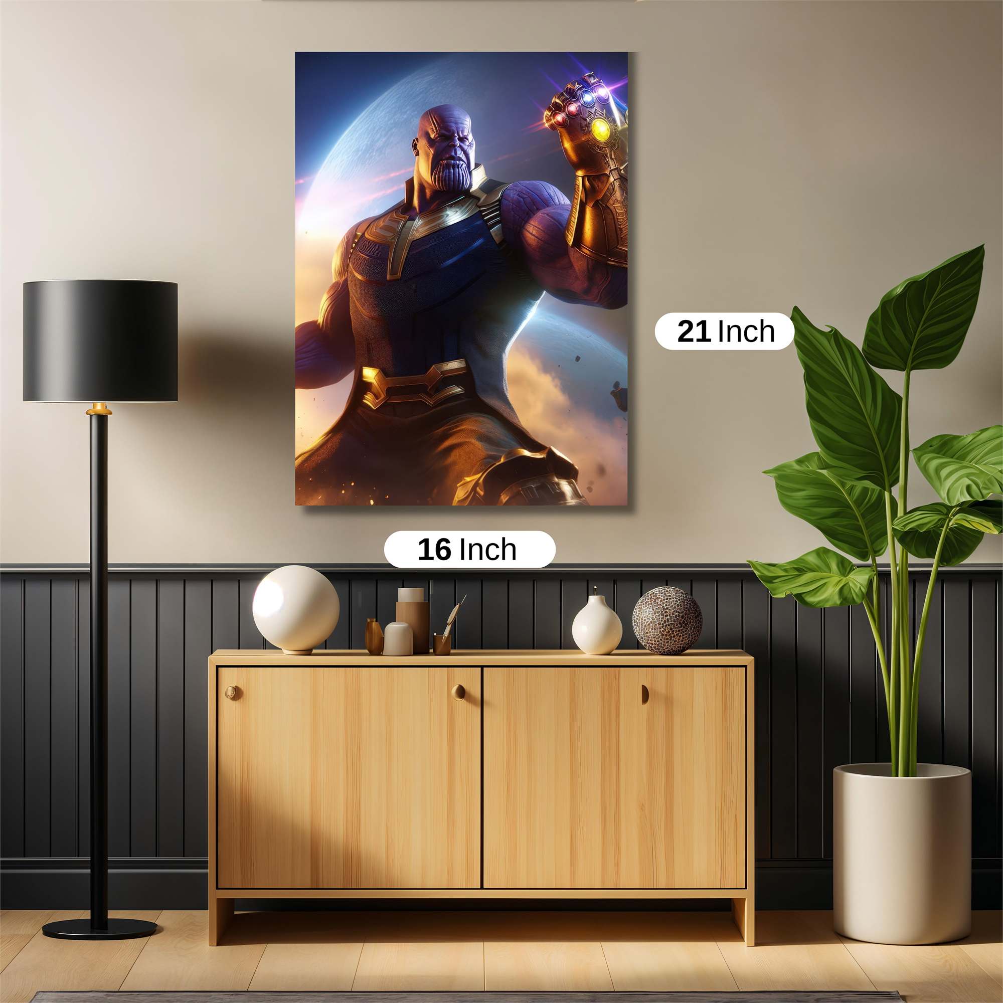 Thanos Triumphant Safe Wall Magnetic / M