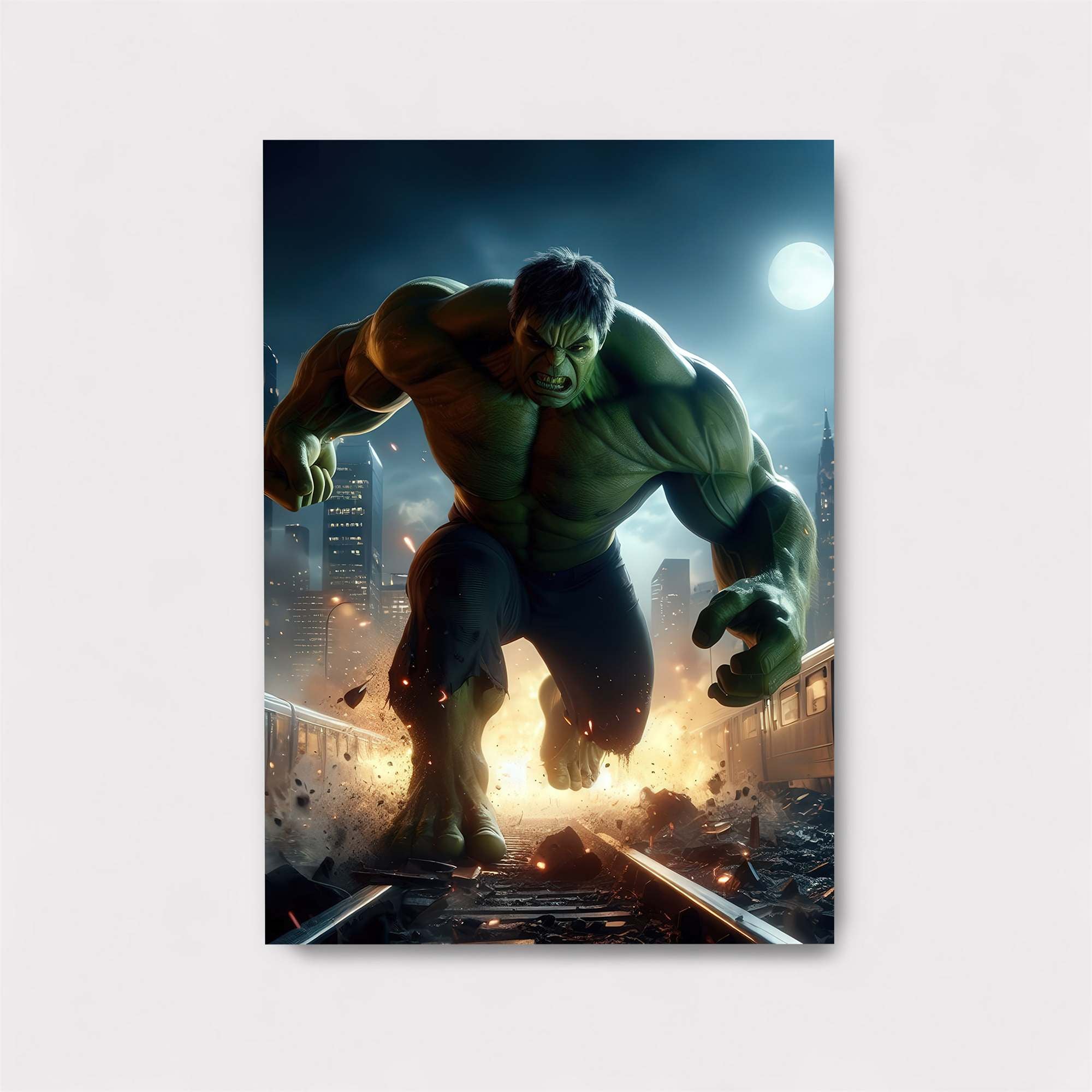 Hulk Rampage Safe Wall Magnetic / M