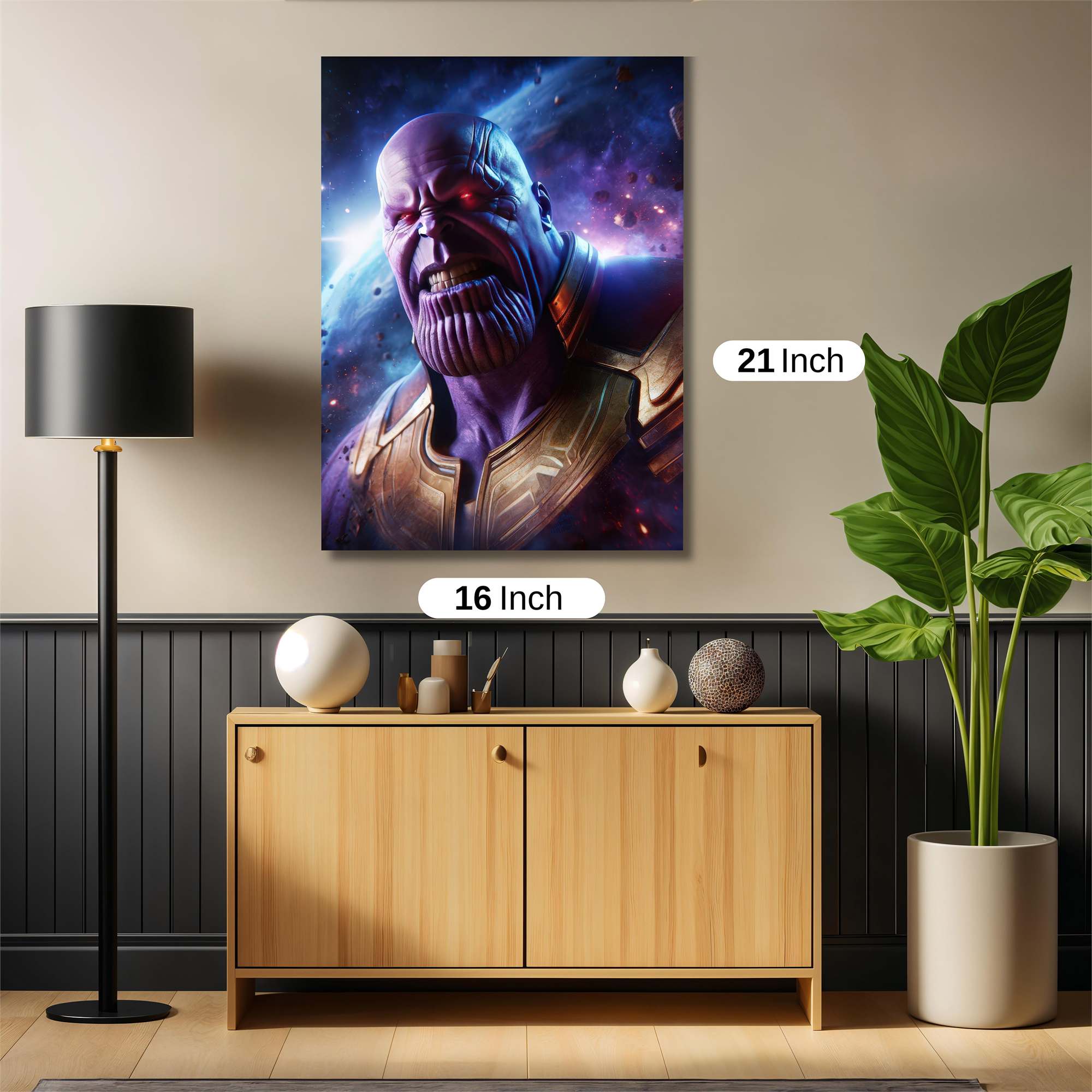 Thanos Triumphant Safe Wall Magnetic / M