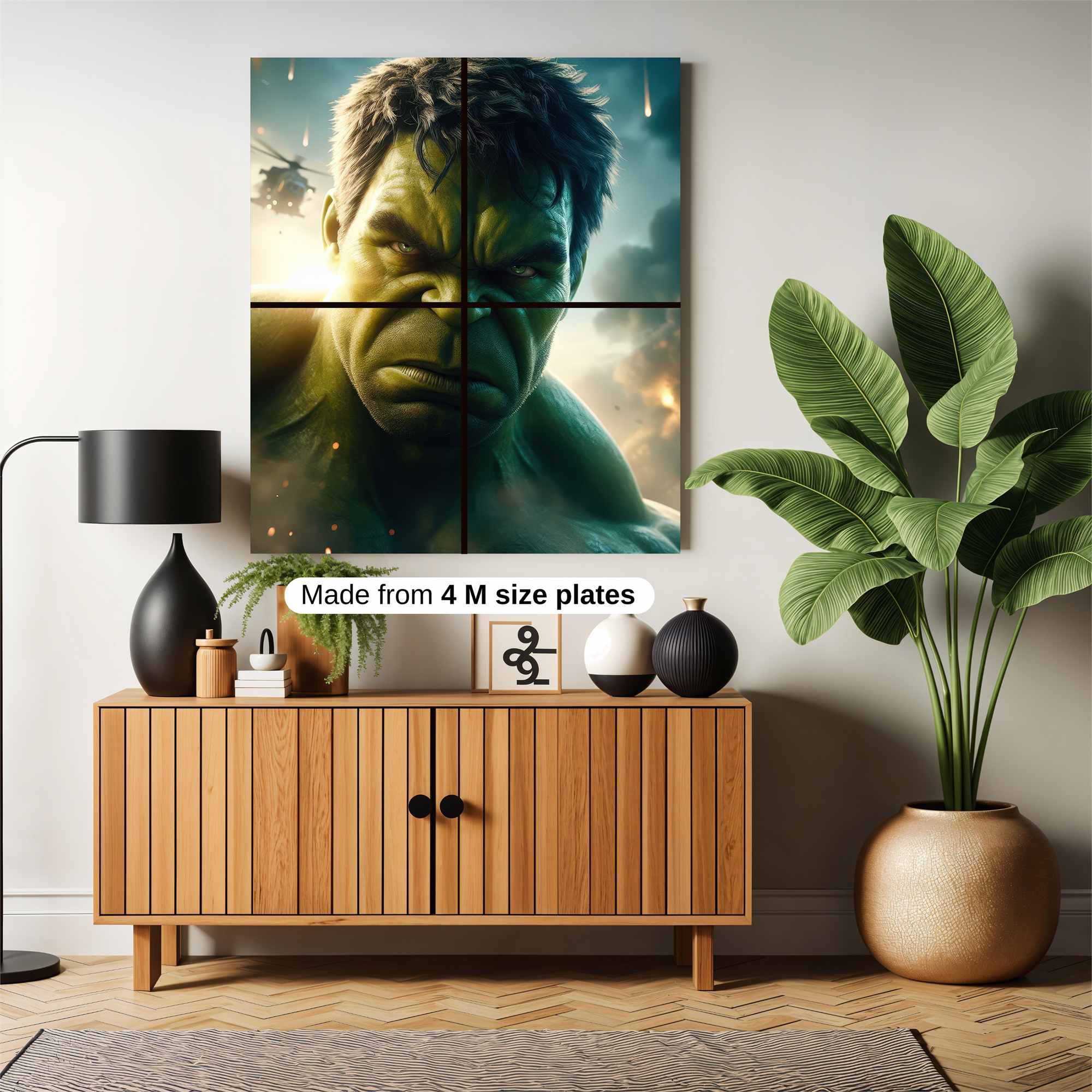 Hulk Defiant Safe Wall Magnetic / M