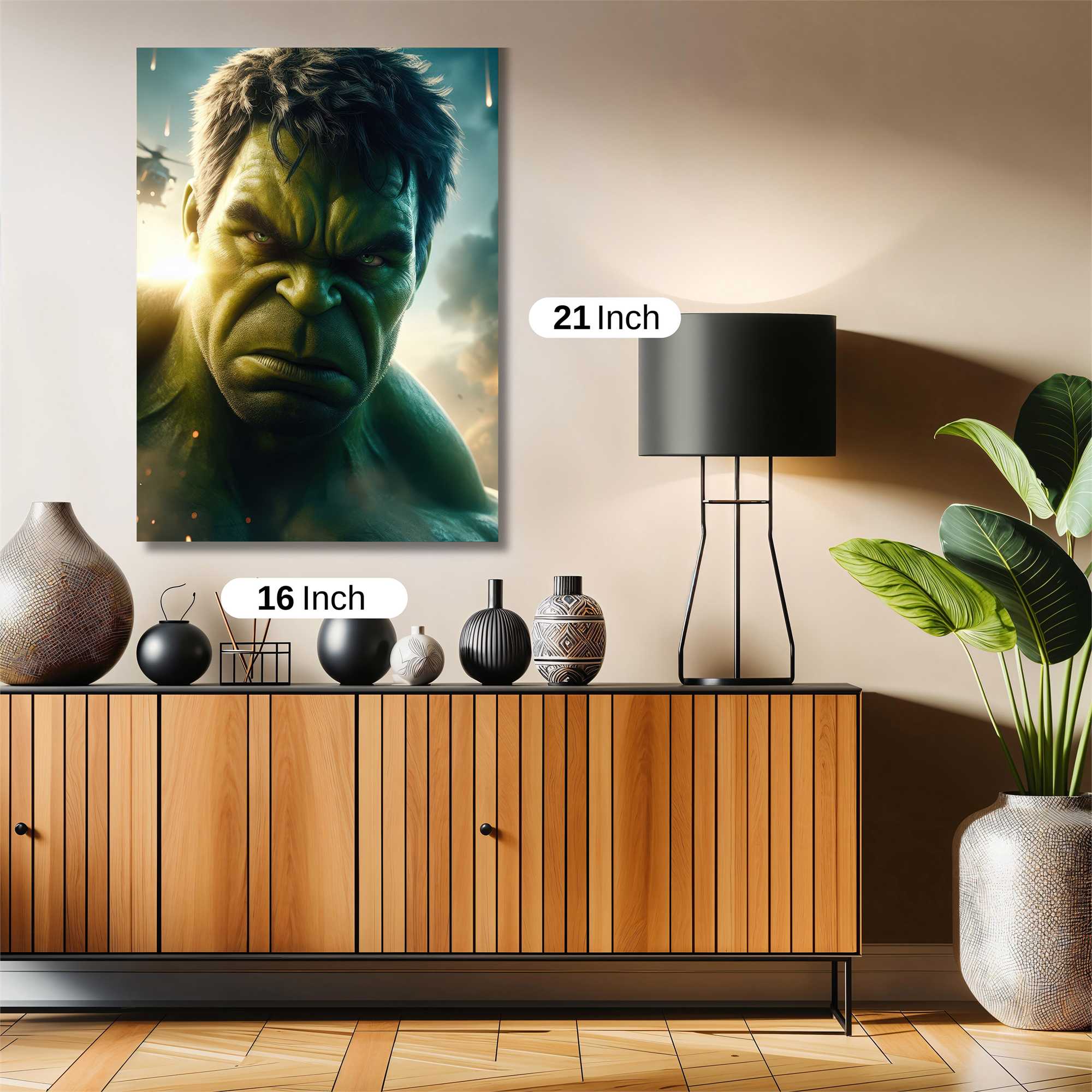 Hulk Defiant Safe Wall Magnetic / M