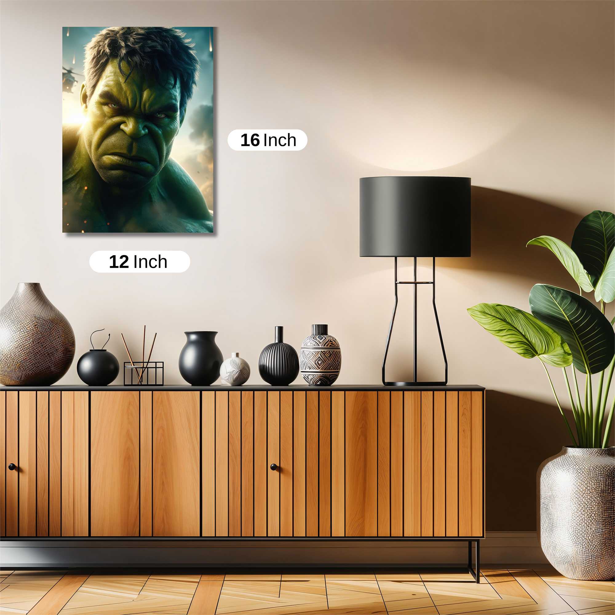Hulk Defiant Safe Wall Magnetic / M
