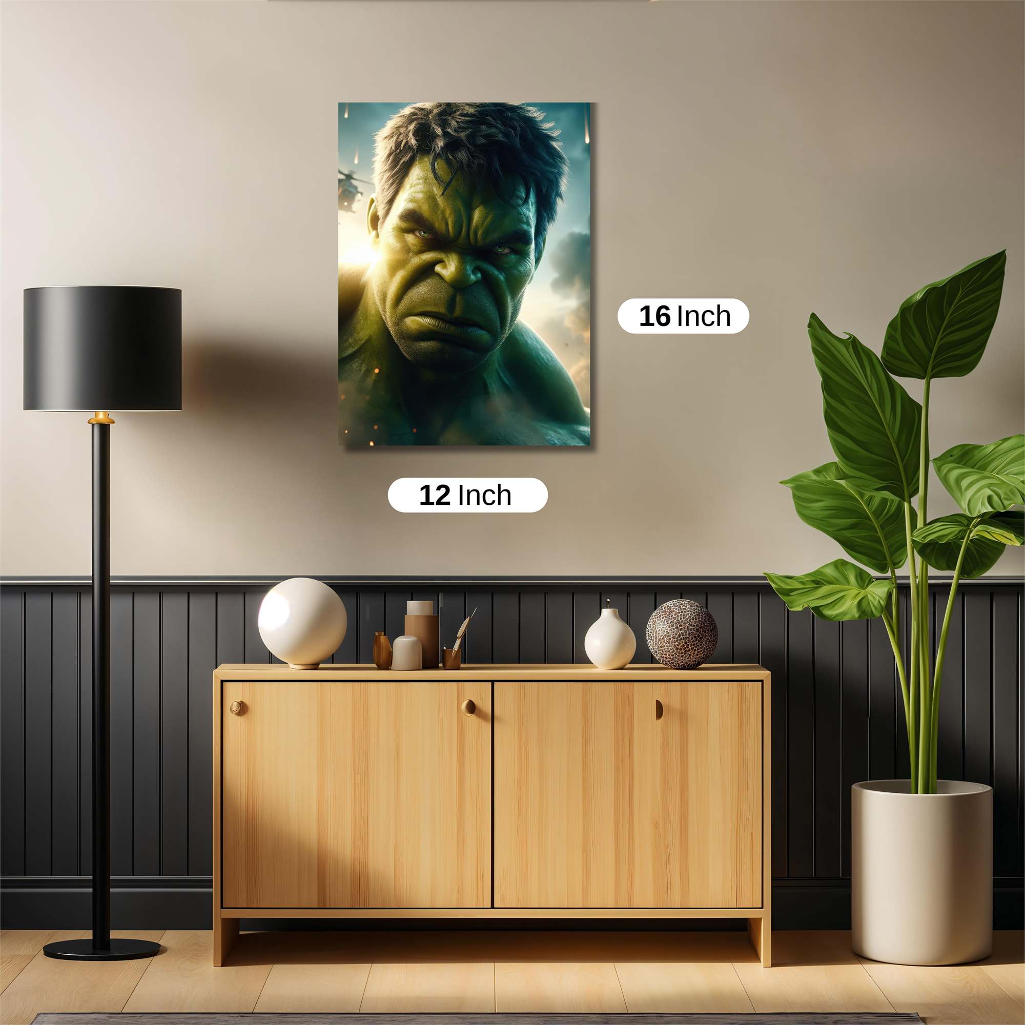 Hulk Defiant Safe Wall Magnetic / M