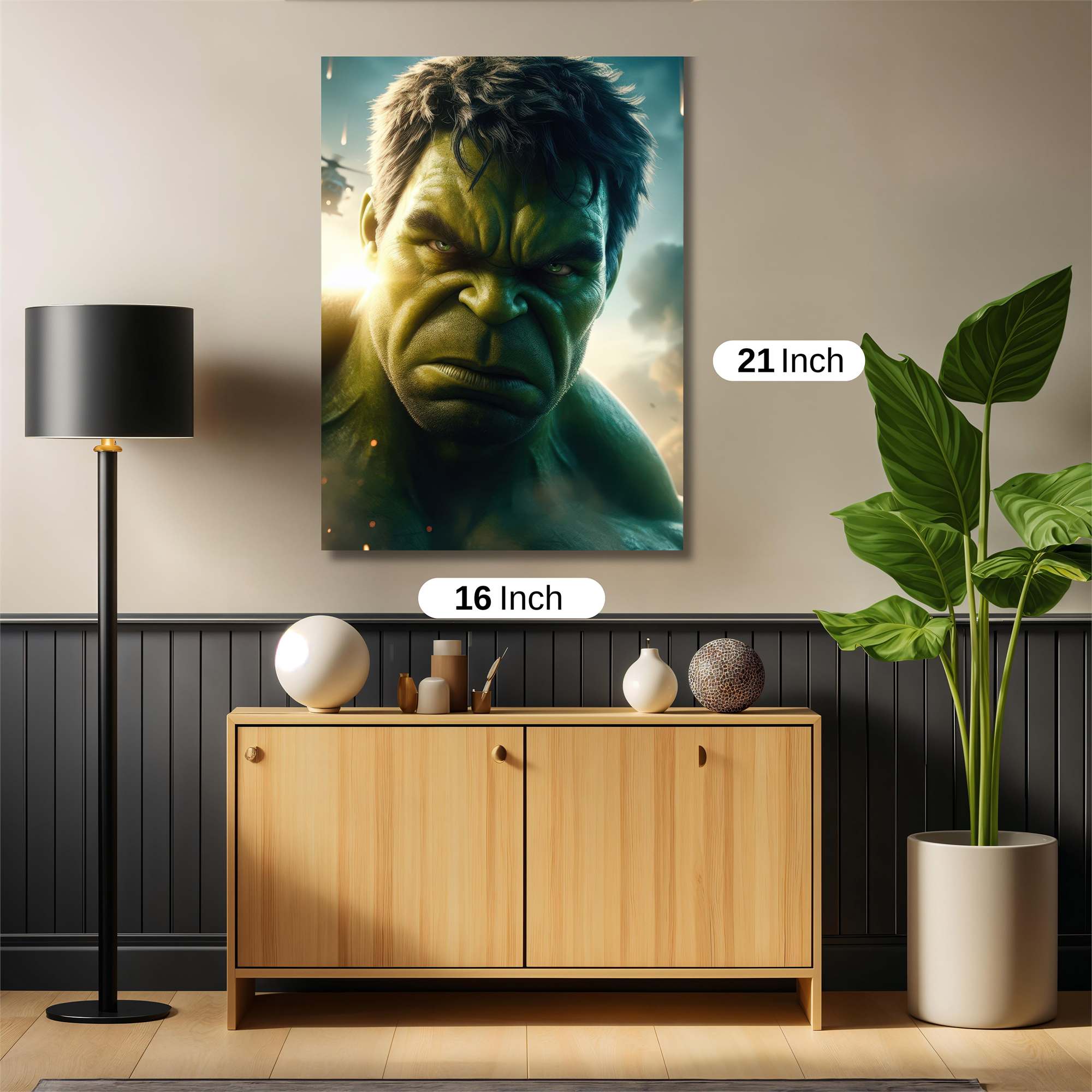 Hulk Defiant Safe Wall Magnetic / M