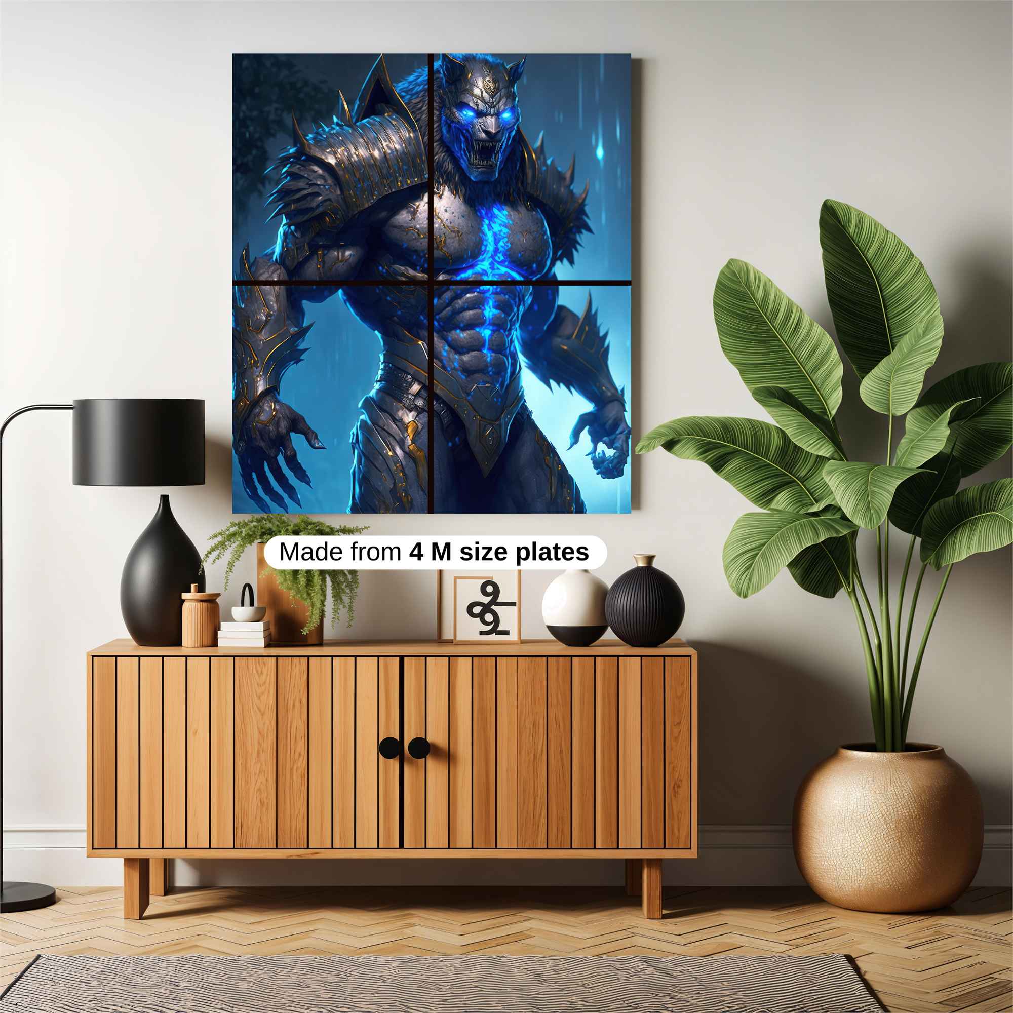 Werewolf Sentinel Safe Wall Magnetic / M