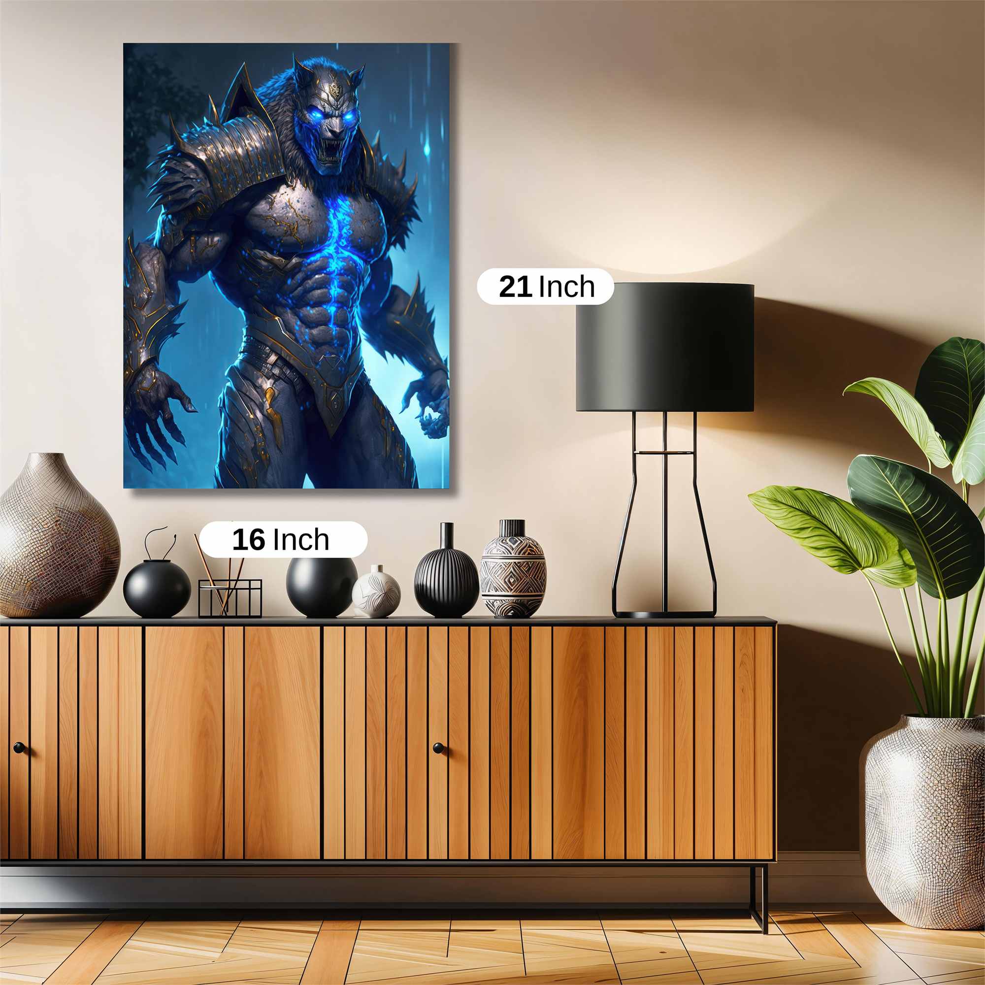 Werewolf Sentinel Safe Wall Magnetic / M