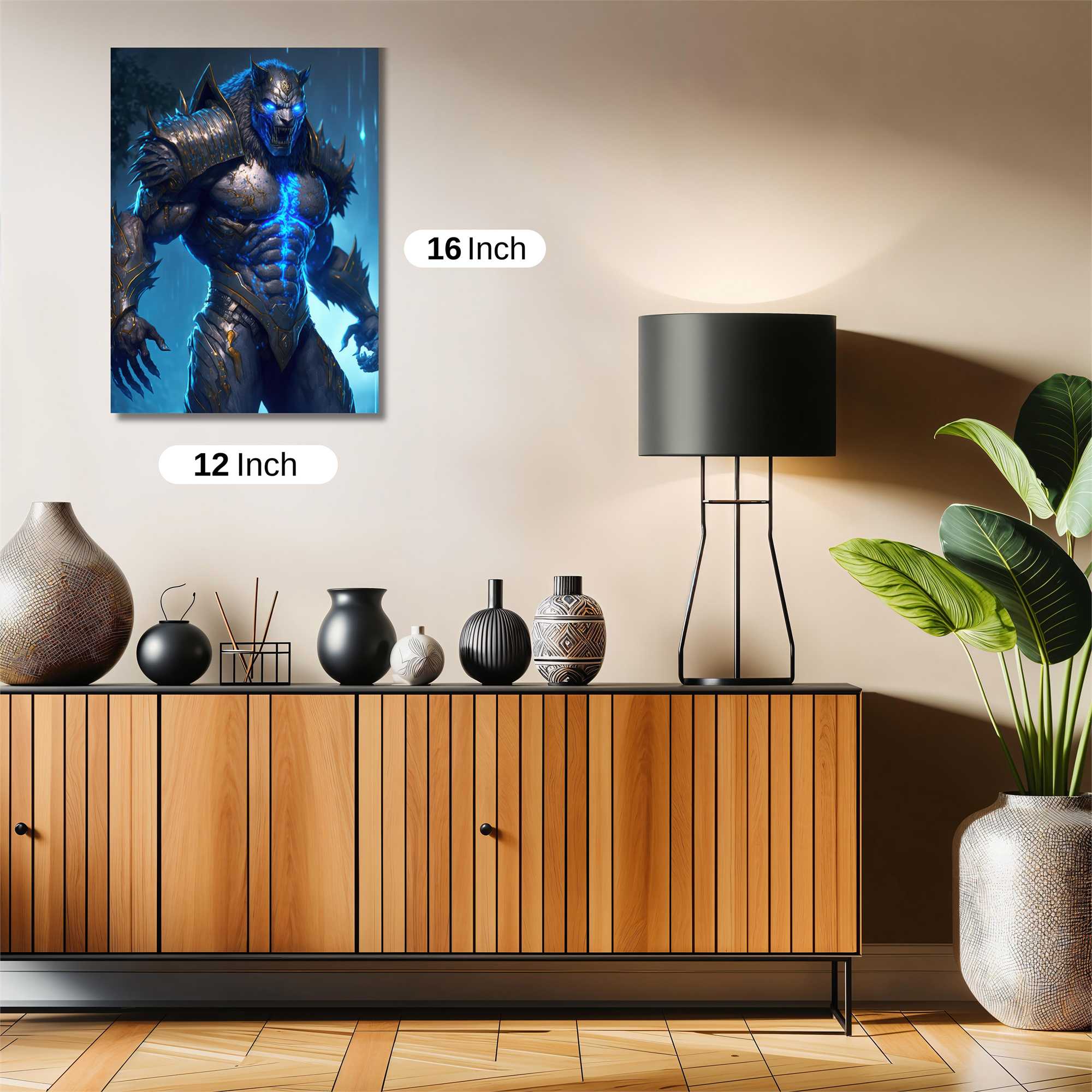 Werewolf Sentinel Safe Wall Magnetic / M