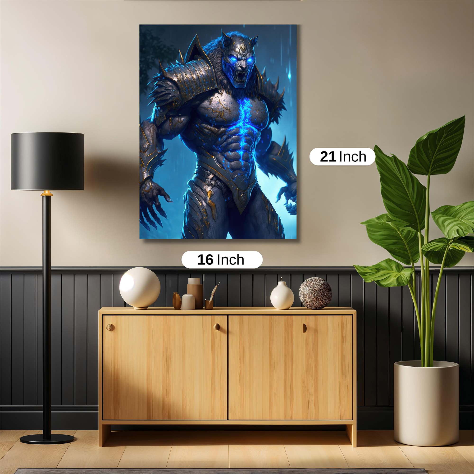 Werewolf Sentinel Safe Wall Magnetic / M