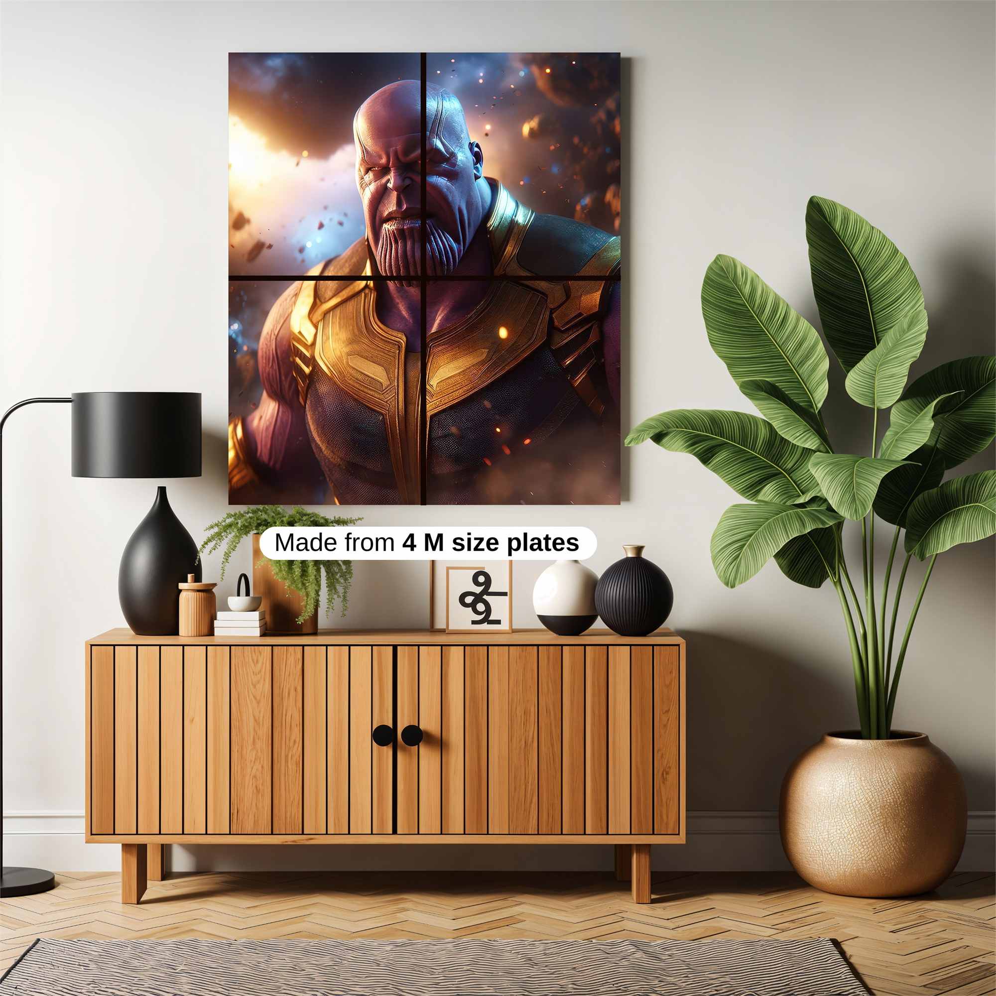 Thanos Apocalyptic Safe Wall Magnetic / M