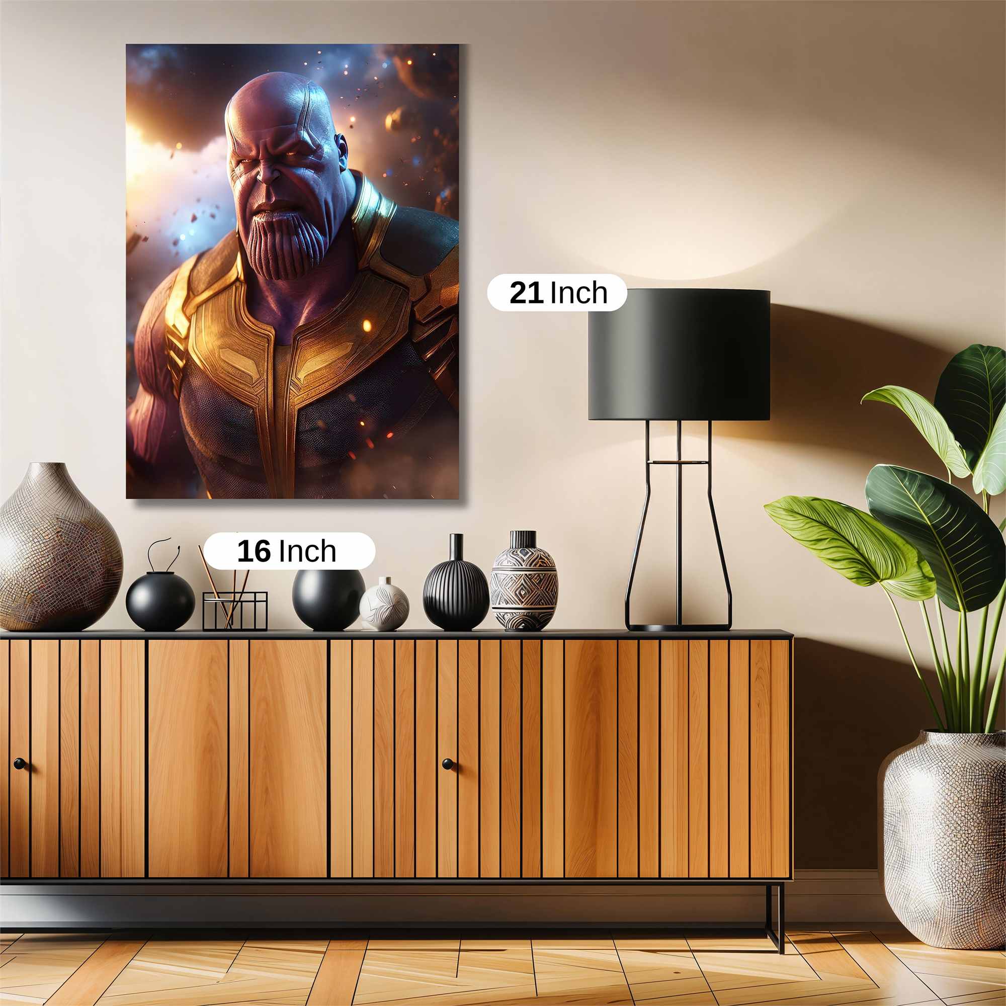 Thanos Apocalyptic Safe Wall Magnetic / M