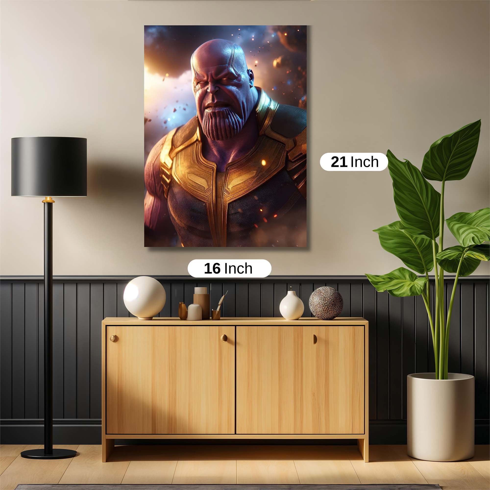 Thanos Apocalyptic Safe Wall Magnetic / M