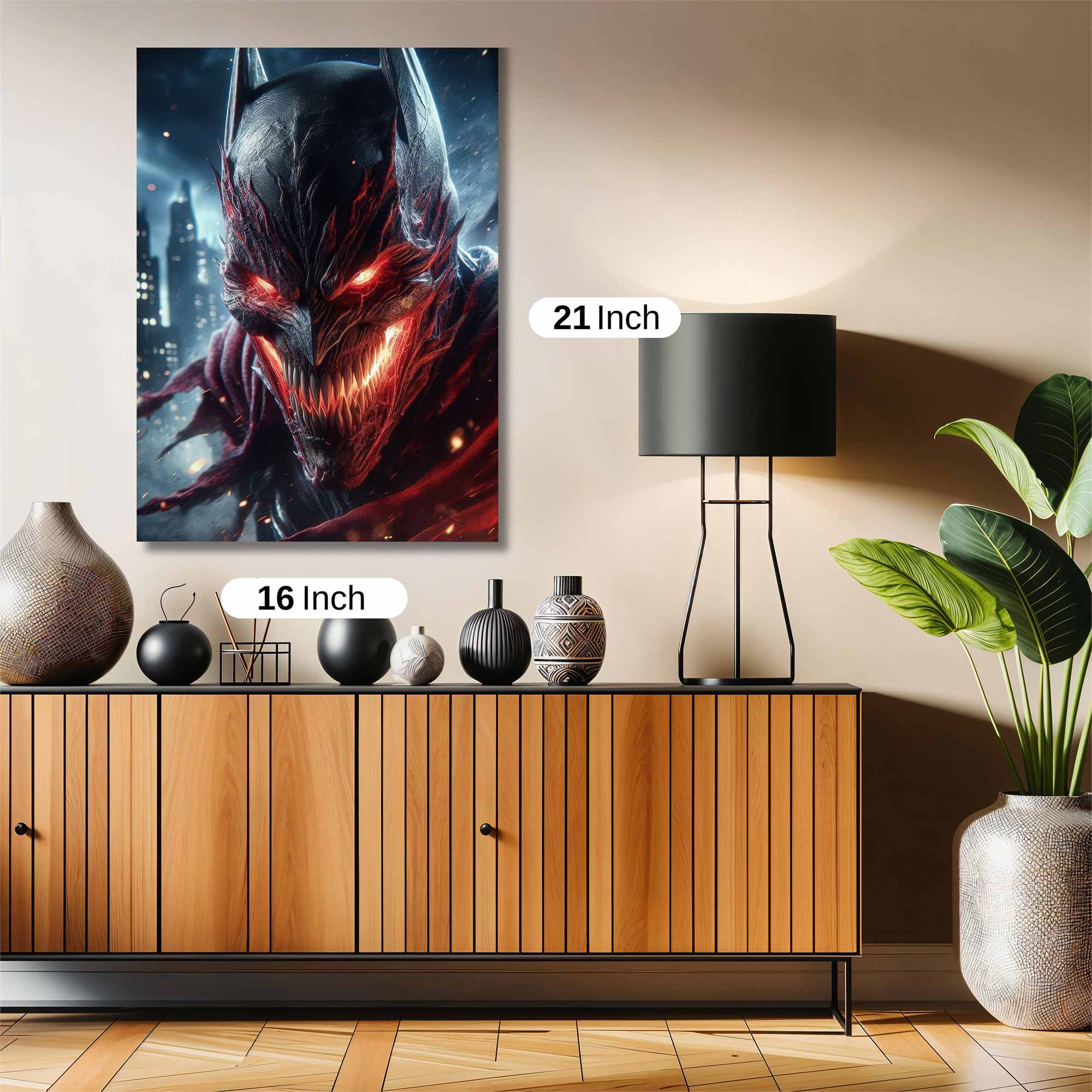 Batman Inferno Safe Wall Magnetic / M