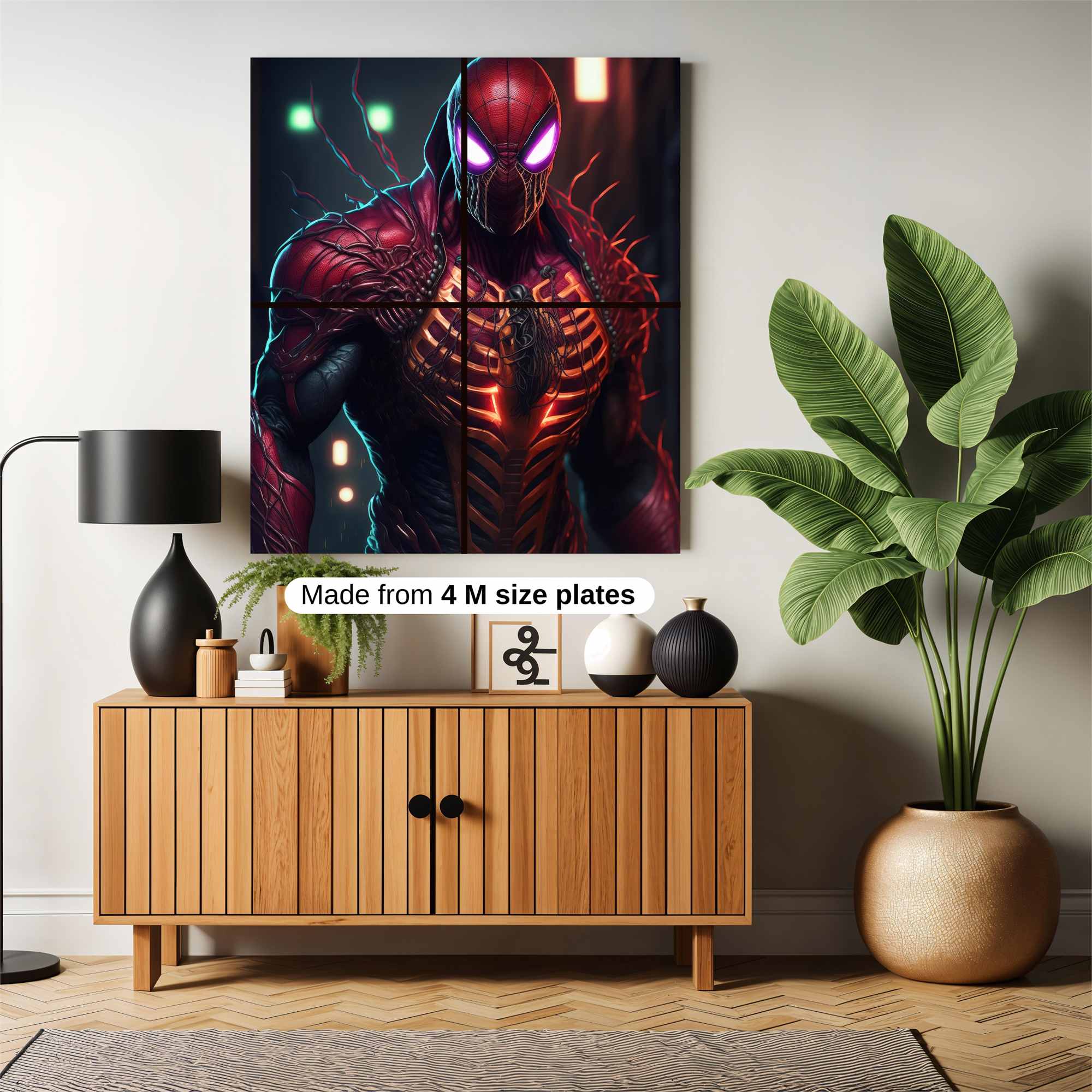 Spider-Menace Safe Wall Magnetic / M