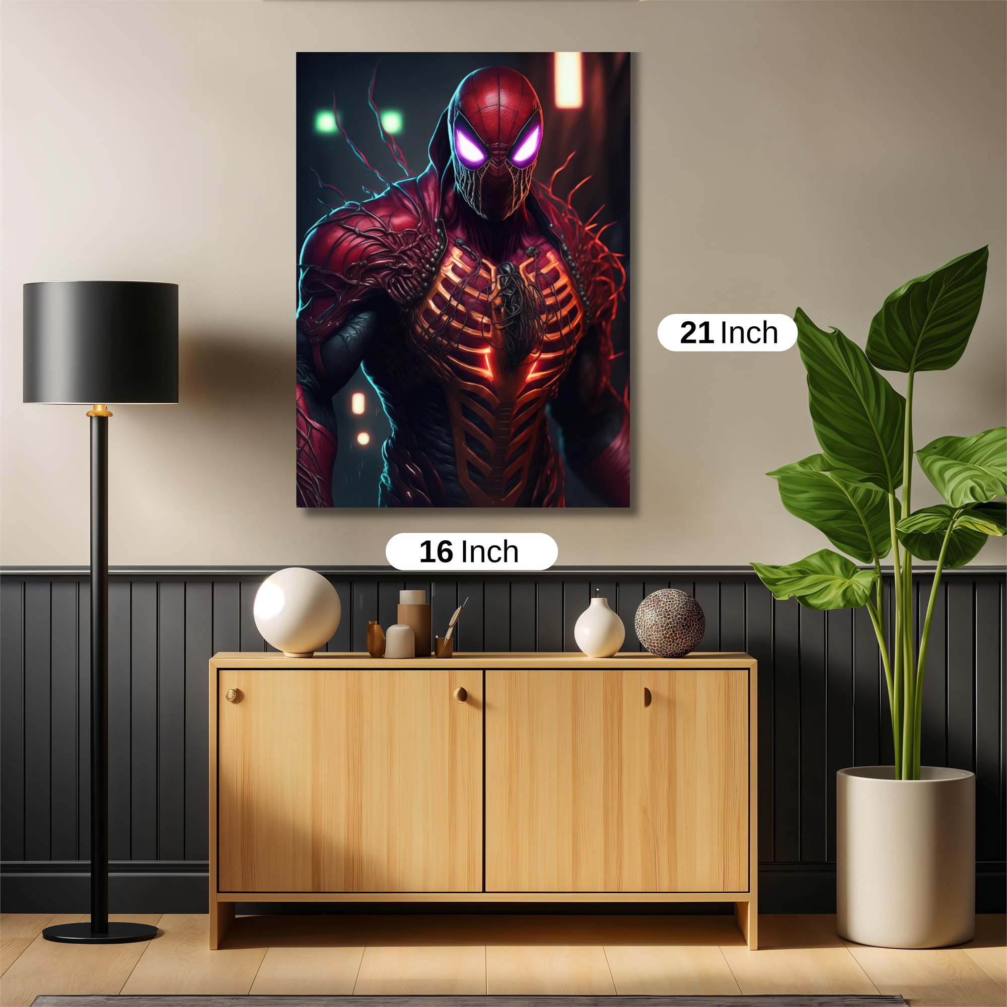 Spider-Menace Safe Wall Magnetic / M