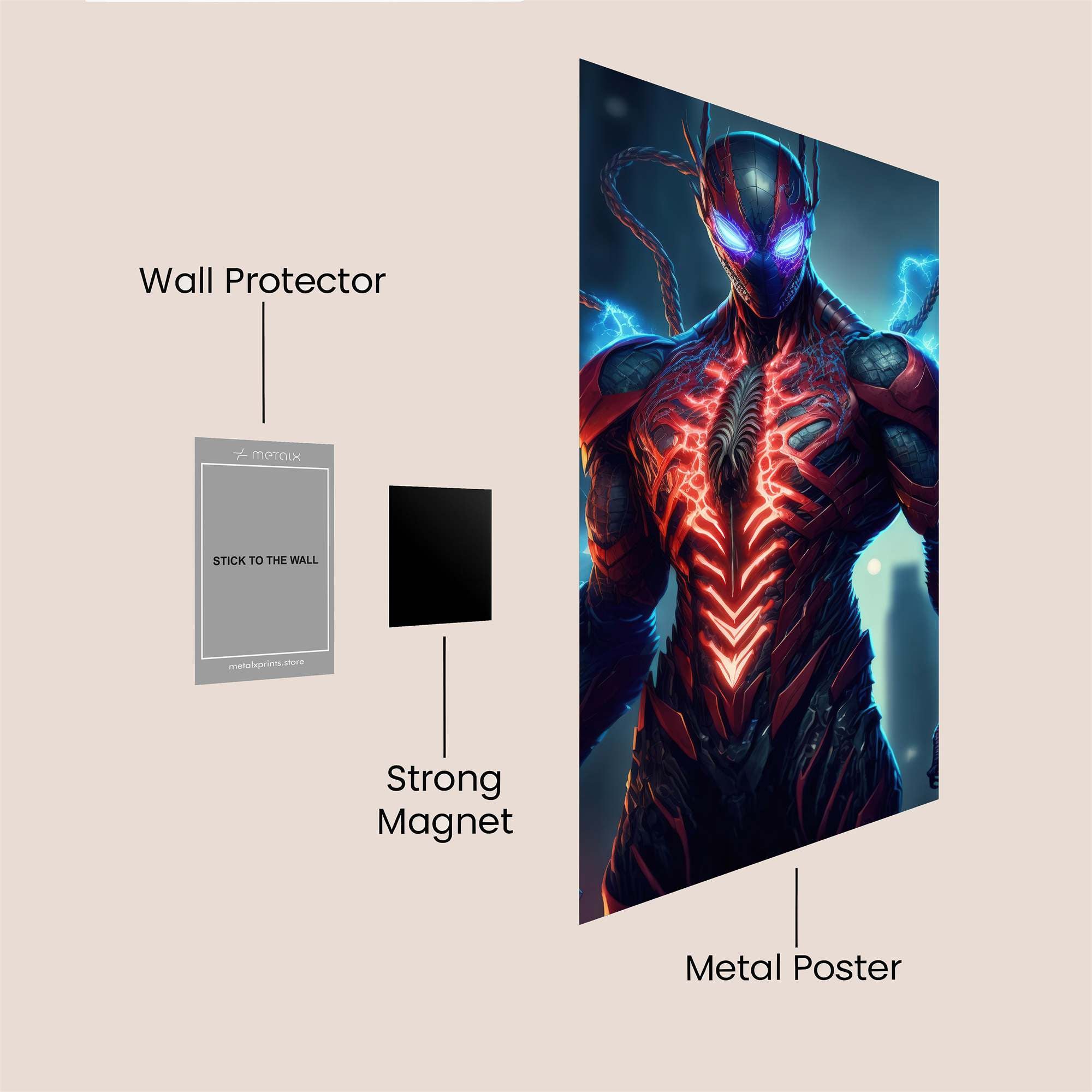 Spawn Menace Safe Wall Magnetic / M