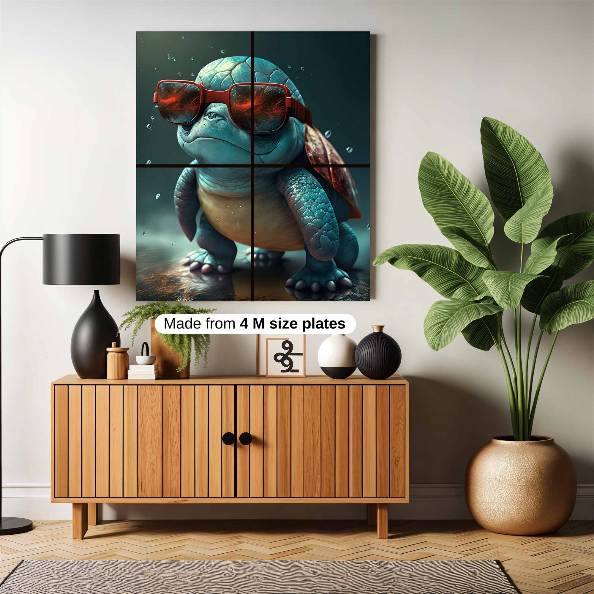Squirtle Swagger Safe Wall Magnetic / M