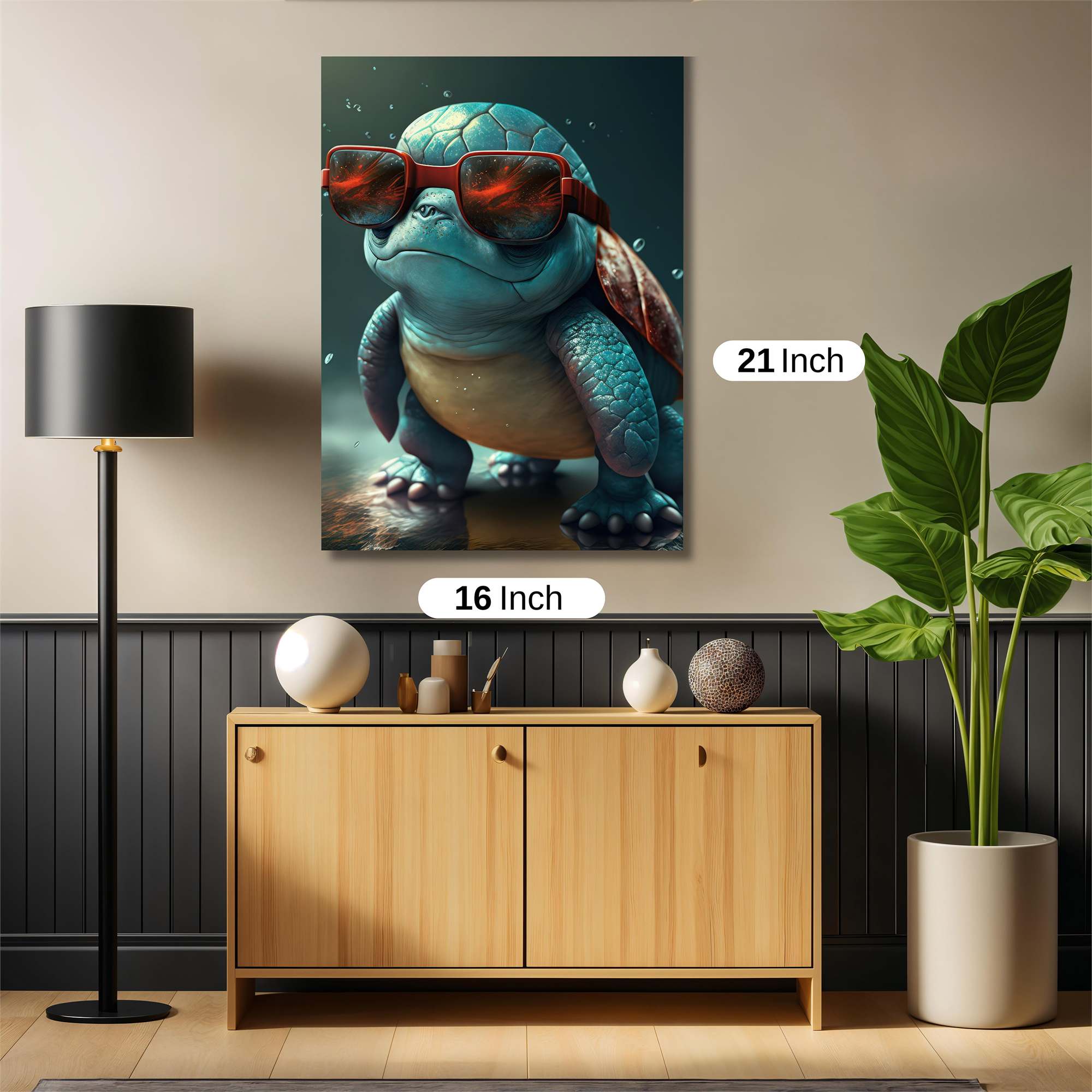 Squirtle Swagger Safe Wall Magnetic / M