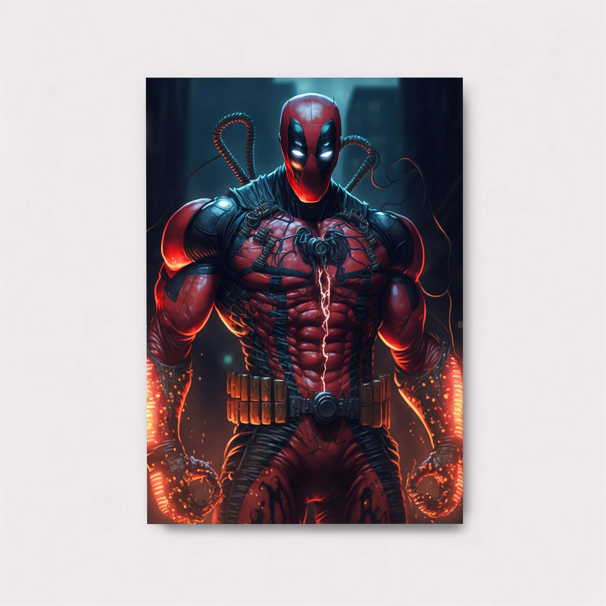 Deadpool Menace Safe Wall Magnetic / M