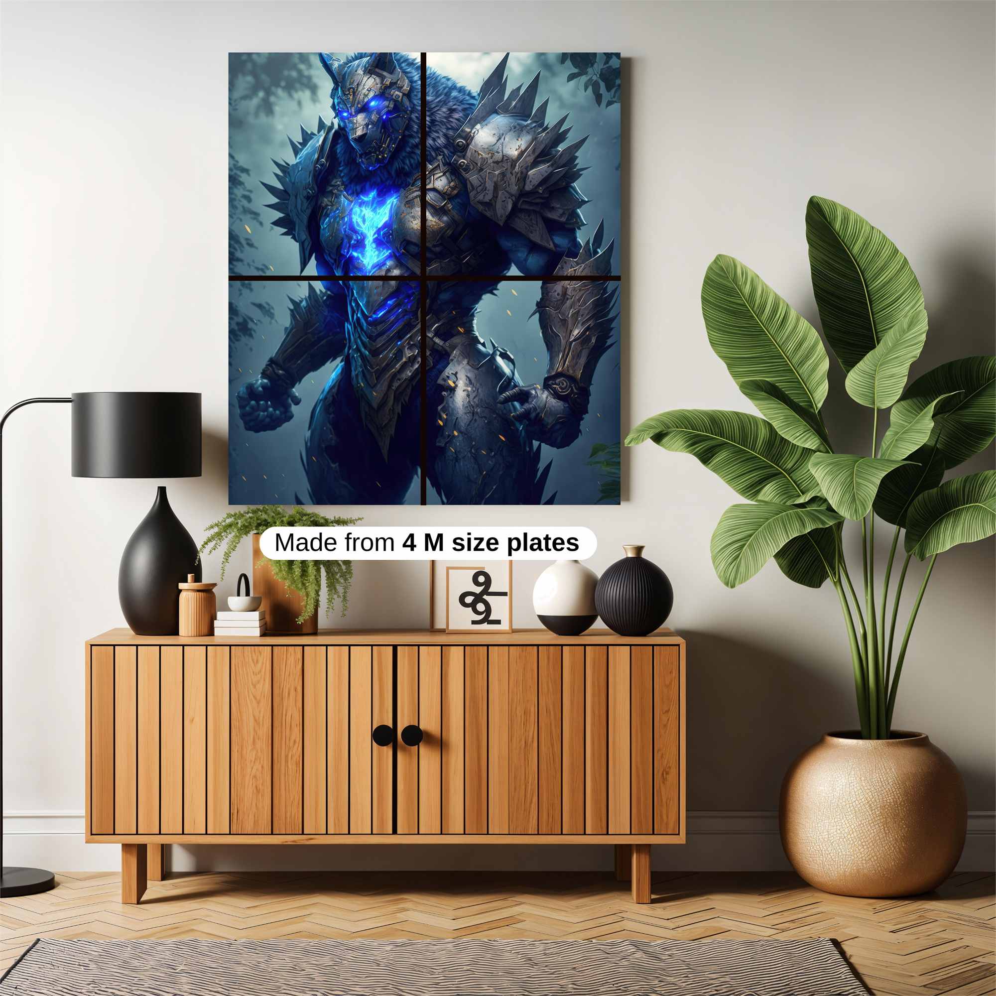 Wolf Guardian Safe Wall Magnetic / M