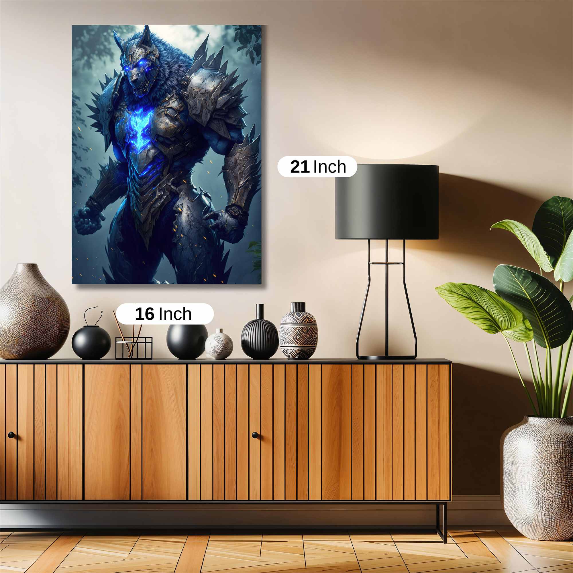Wolf Guardian Safe Wall Magnetic / M