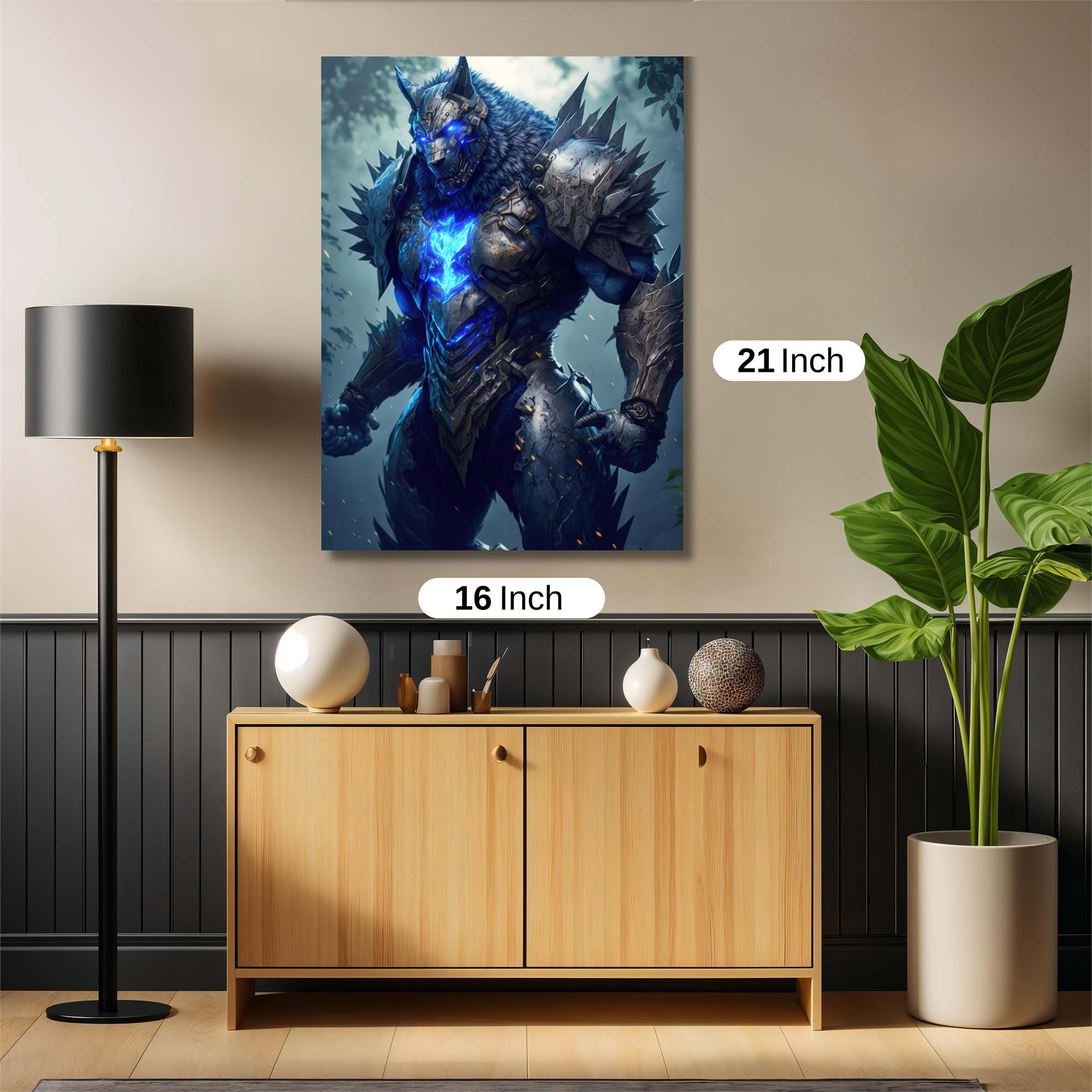 Wolf Guardian Safe Wall Magnetic / M