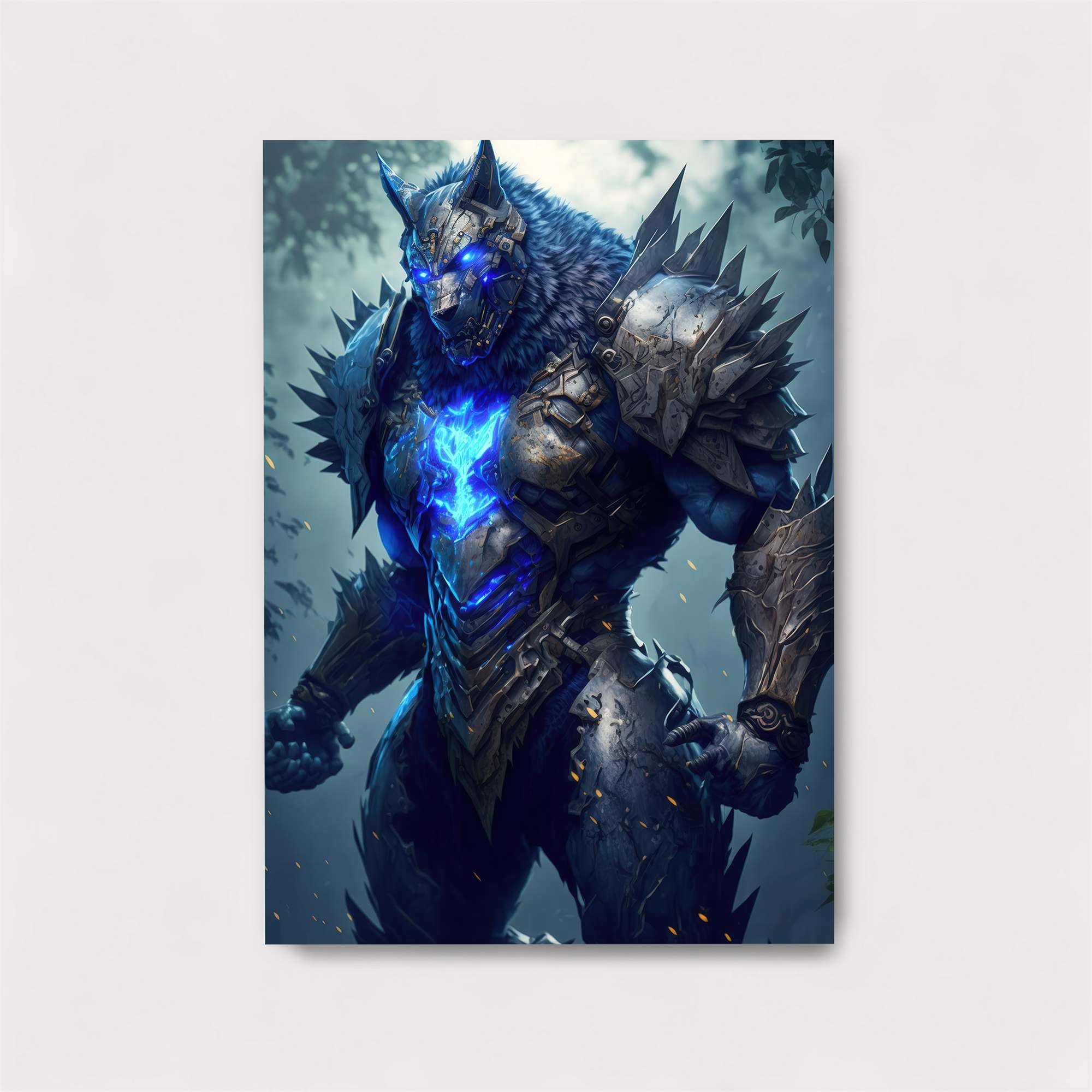 Wolf Guardian Safe Wall Magnetic / M