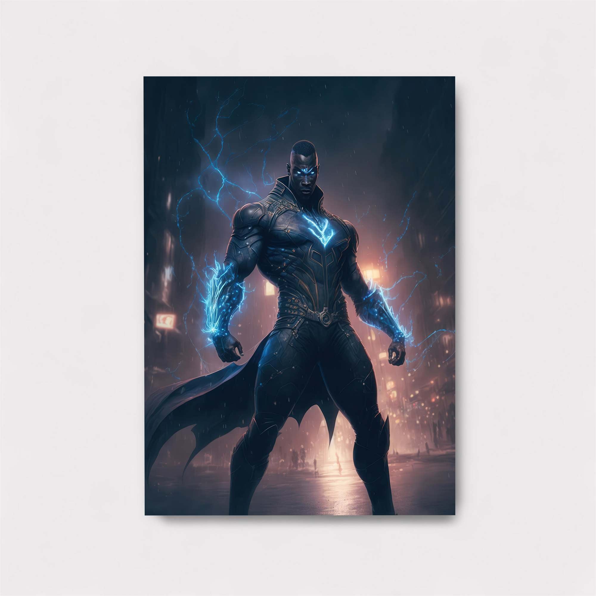 Black Lightning Safe Wall Magnetic / M