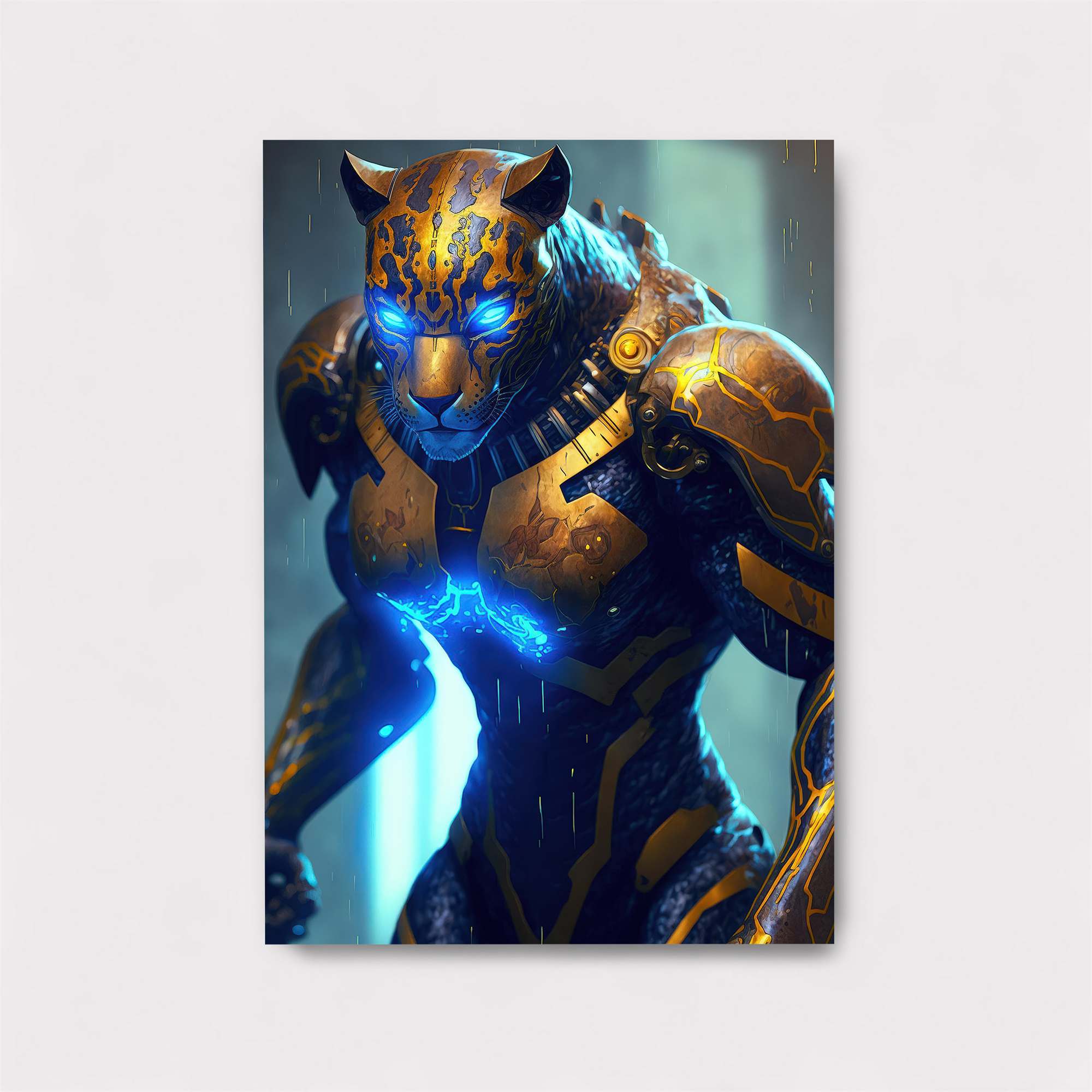 Cyber Leopard Safe Wall Magnetic / M