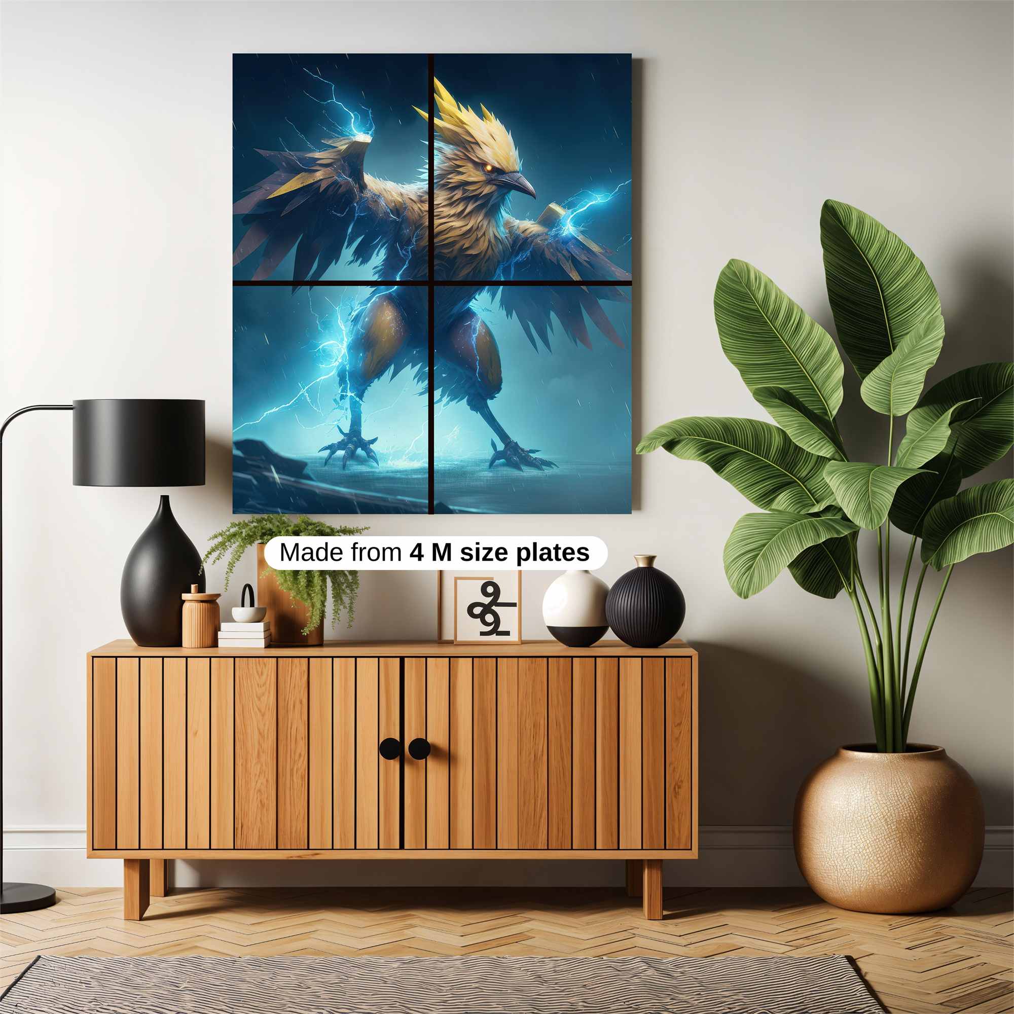Zapdos Thunderous Safe Wall Magnetic / M