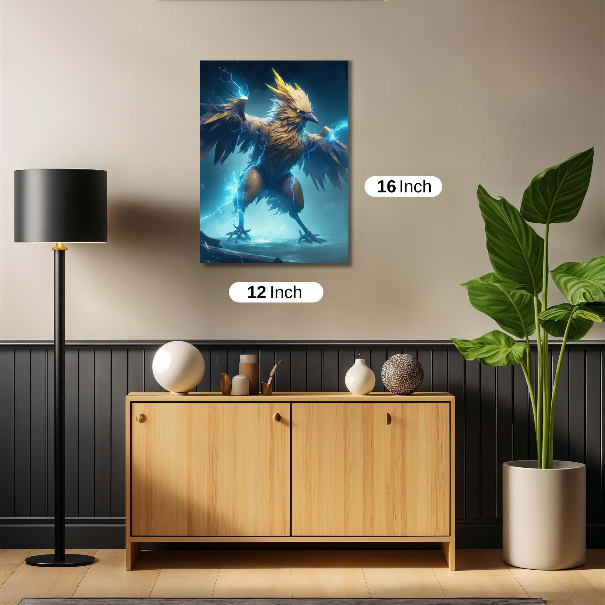 Zapdos Thunderous Safe Wall Magnetic / M