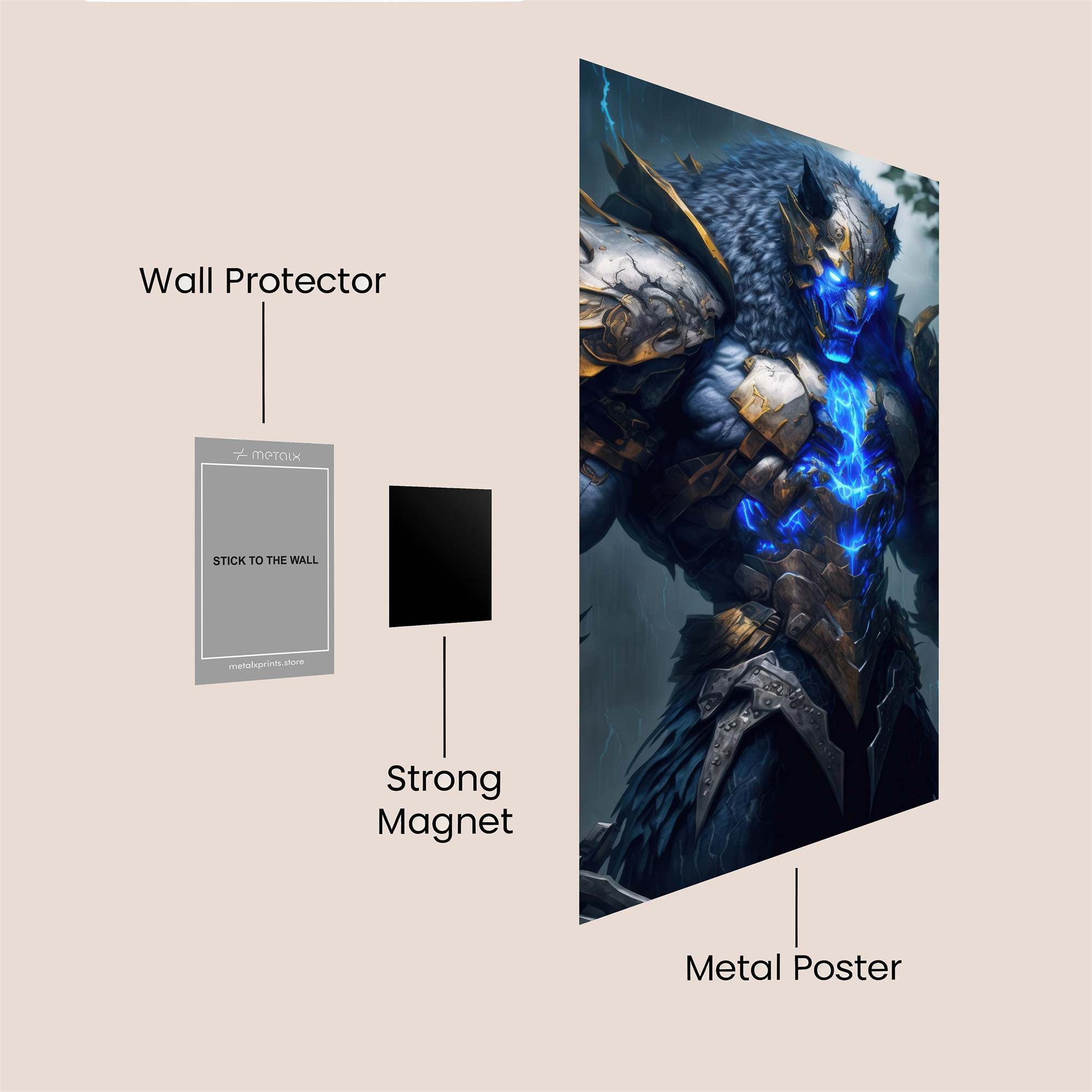 Wolf Sentinel Safe Wall Magnetic / M