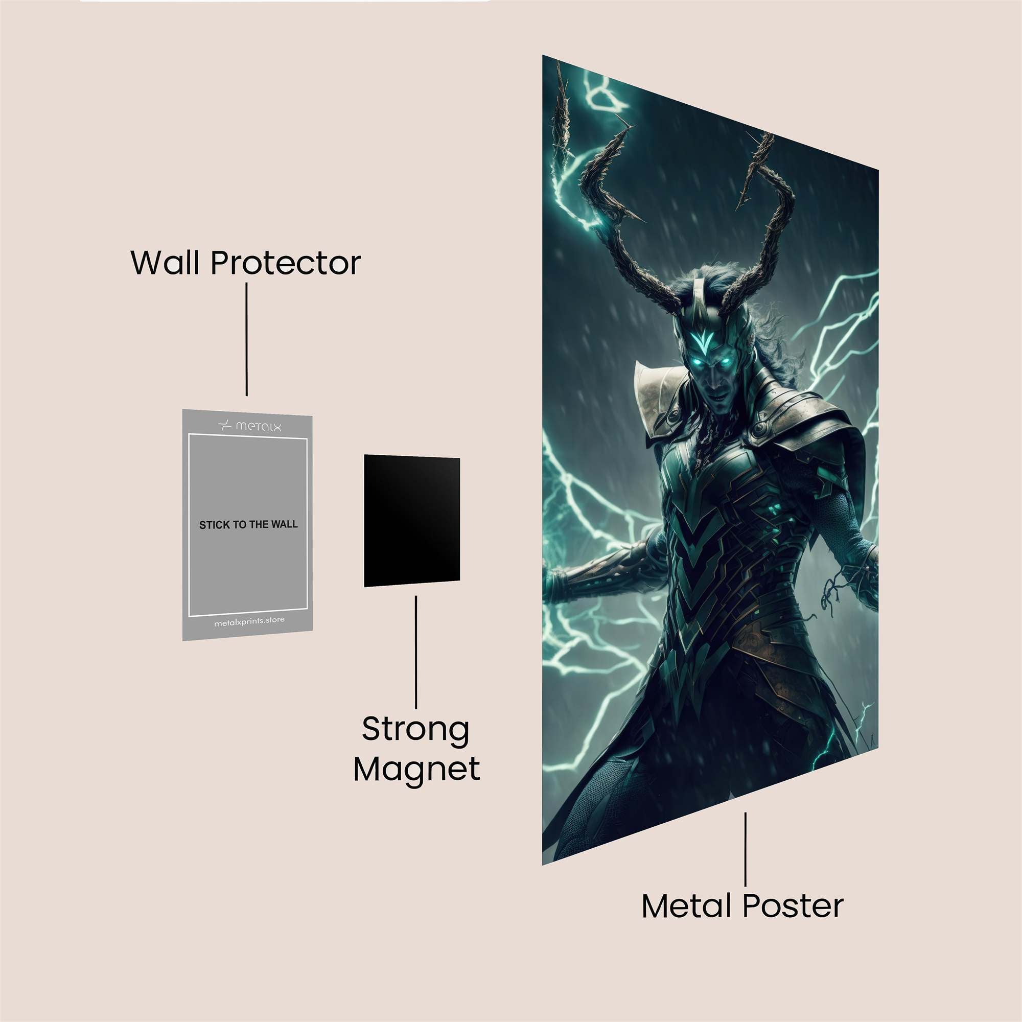 Loki Tempest Safe Wall Magnetic / M