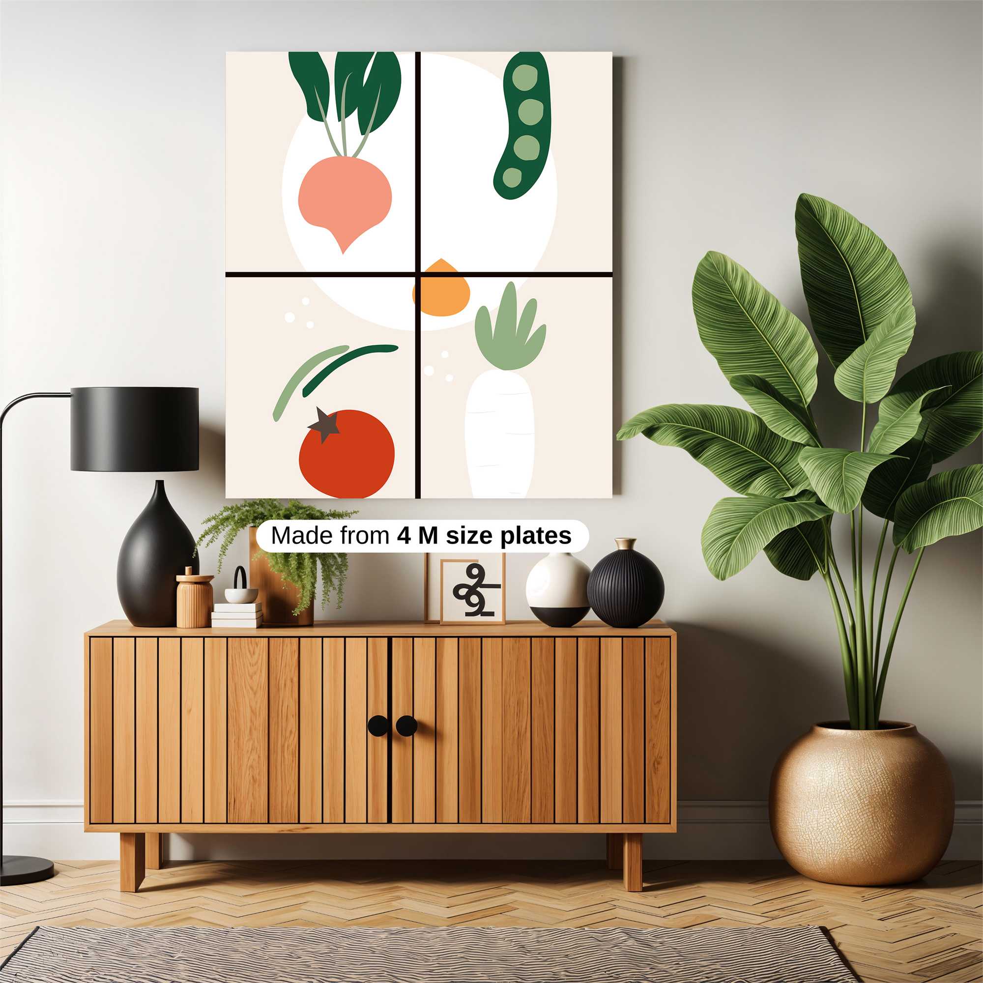 VeggieVerve Safe Wall Magnetic / M