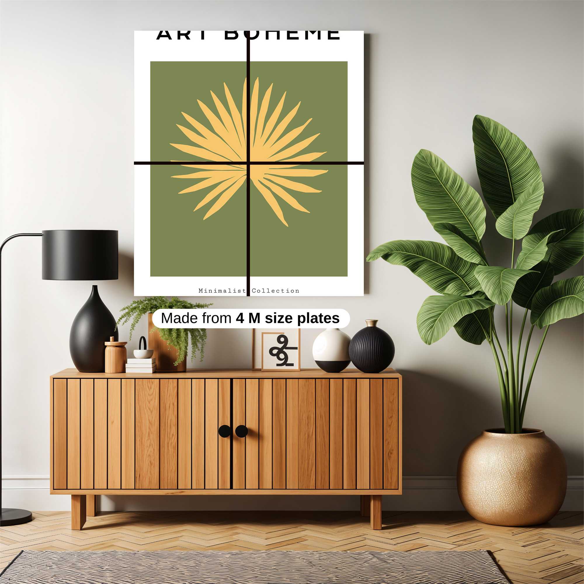 Palm Serenity Safe Wall Magnetic / M