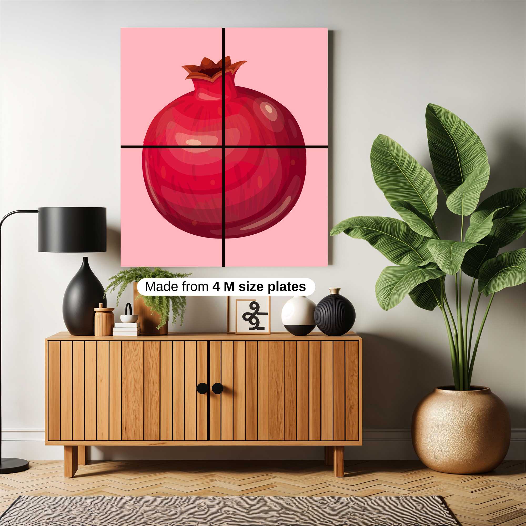 Pomegranate Bliss Safe Wall Magnetic / M