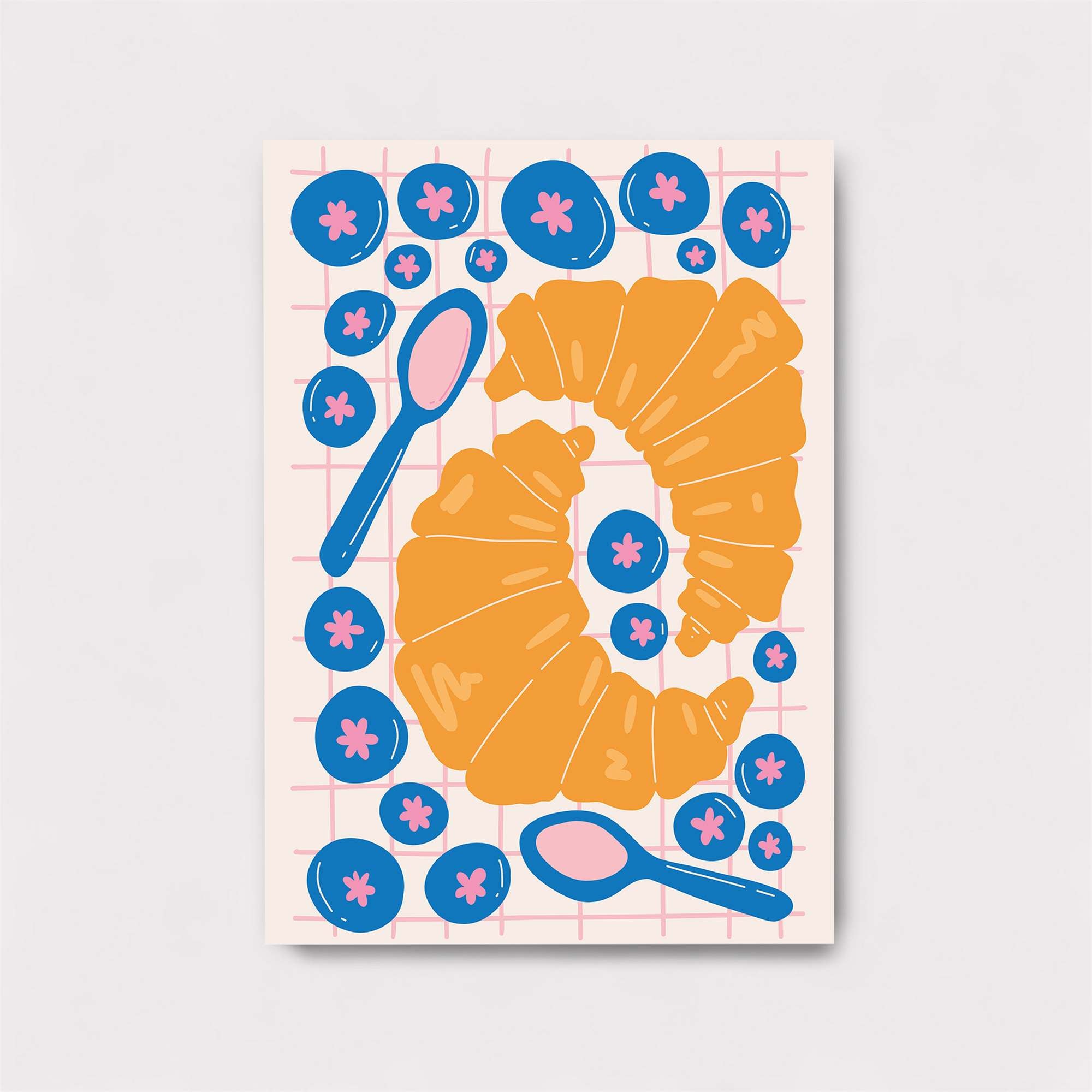 Croissant Delight Safe Wall Magnetic / M