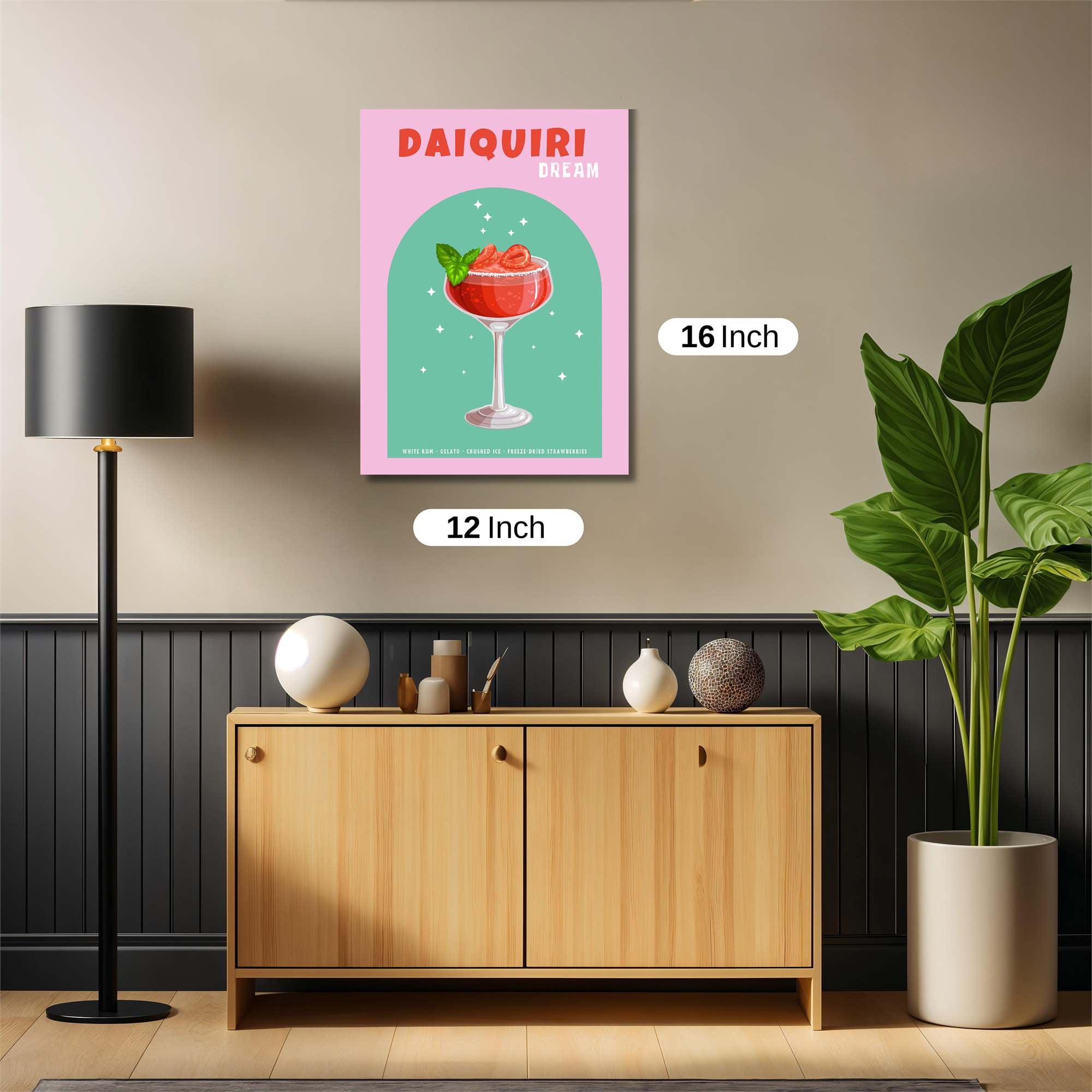 Daiquiri Delight Safe Wall Magnetic / M
