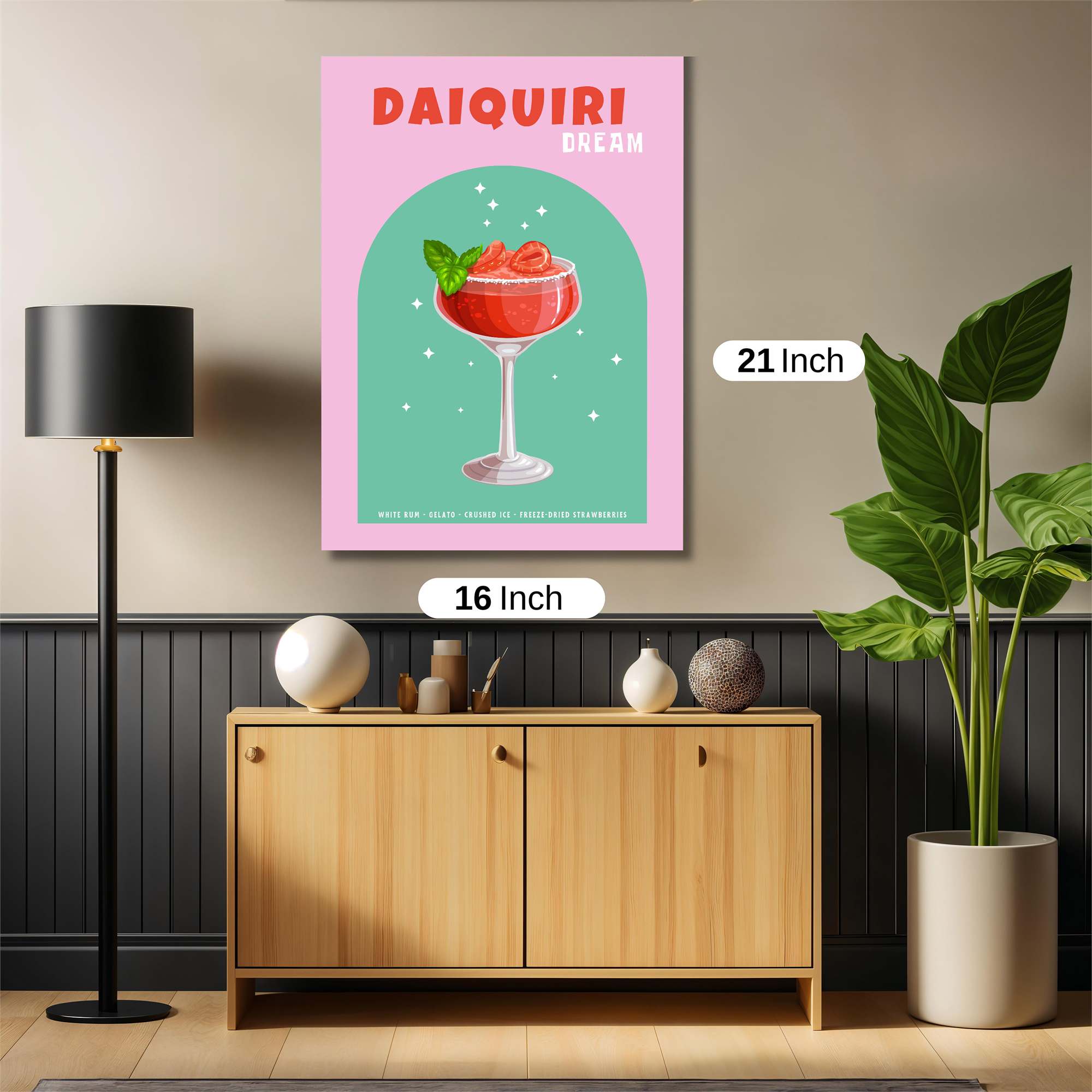 Daiquiri Delight Safe Wall Magnetic / M