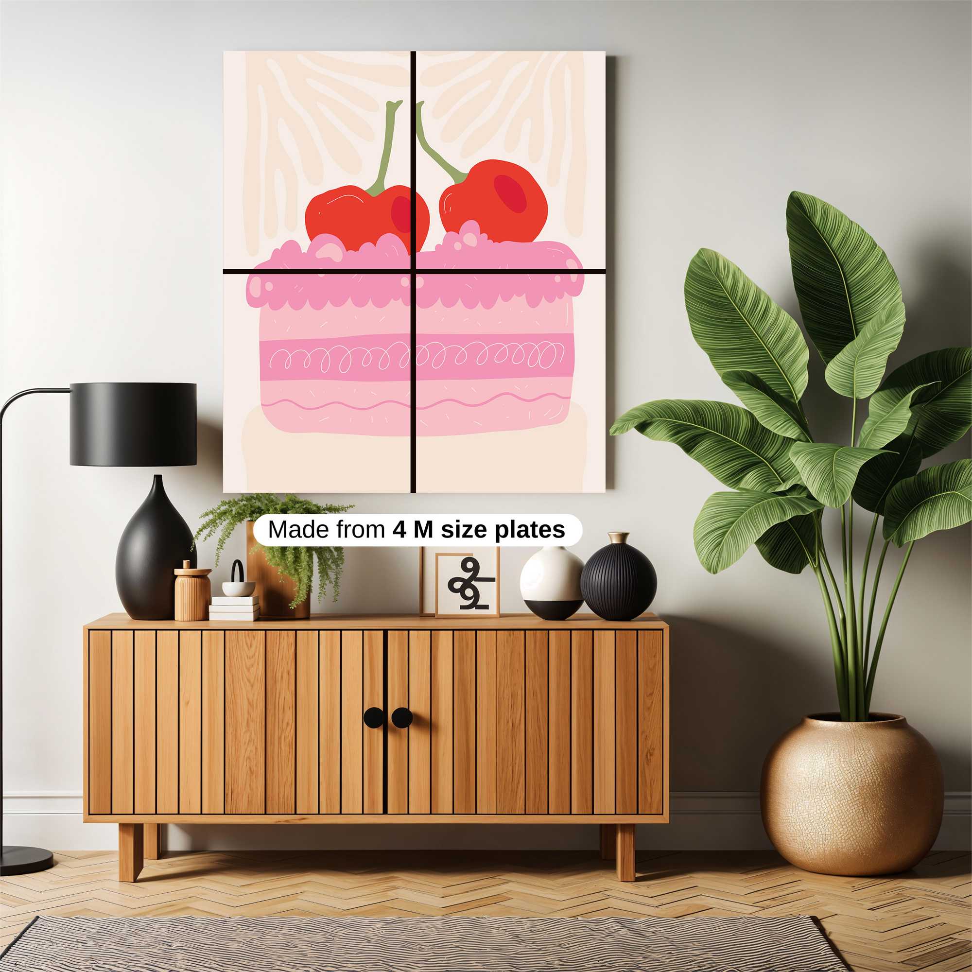 Cherry Delight Safe Wall Magnetic / M