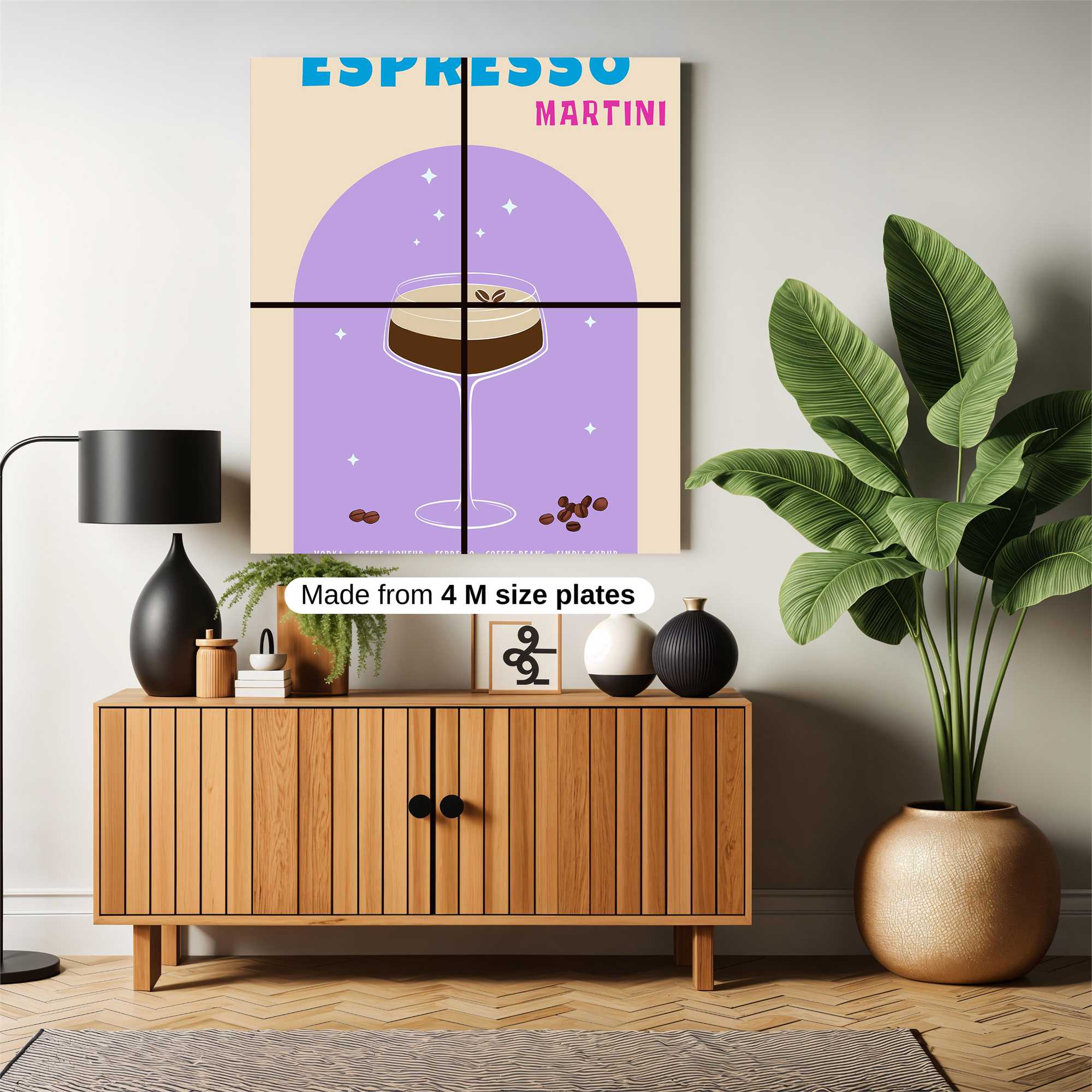 Espresso Euphoria Safe Wall Magnetic / M