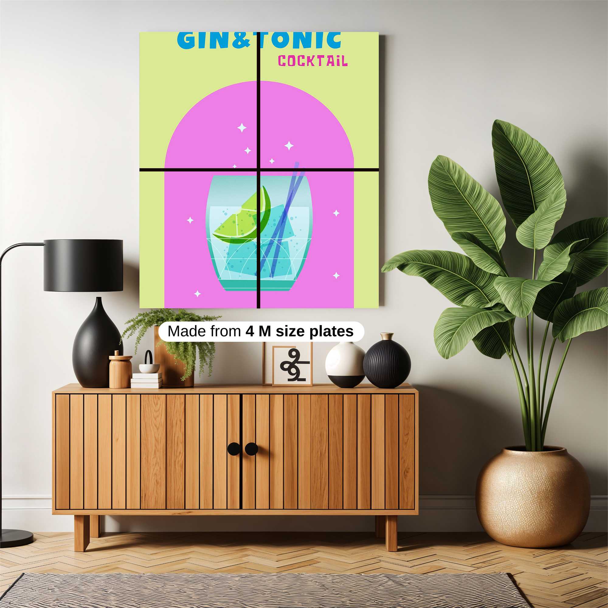 Gin Bliss Safe Wall Magnetic / M