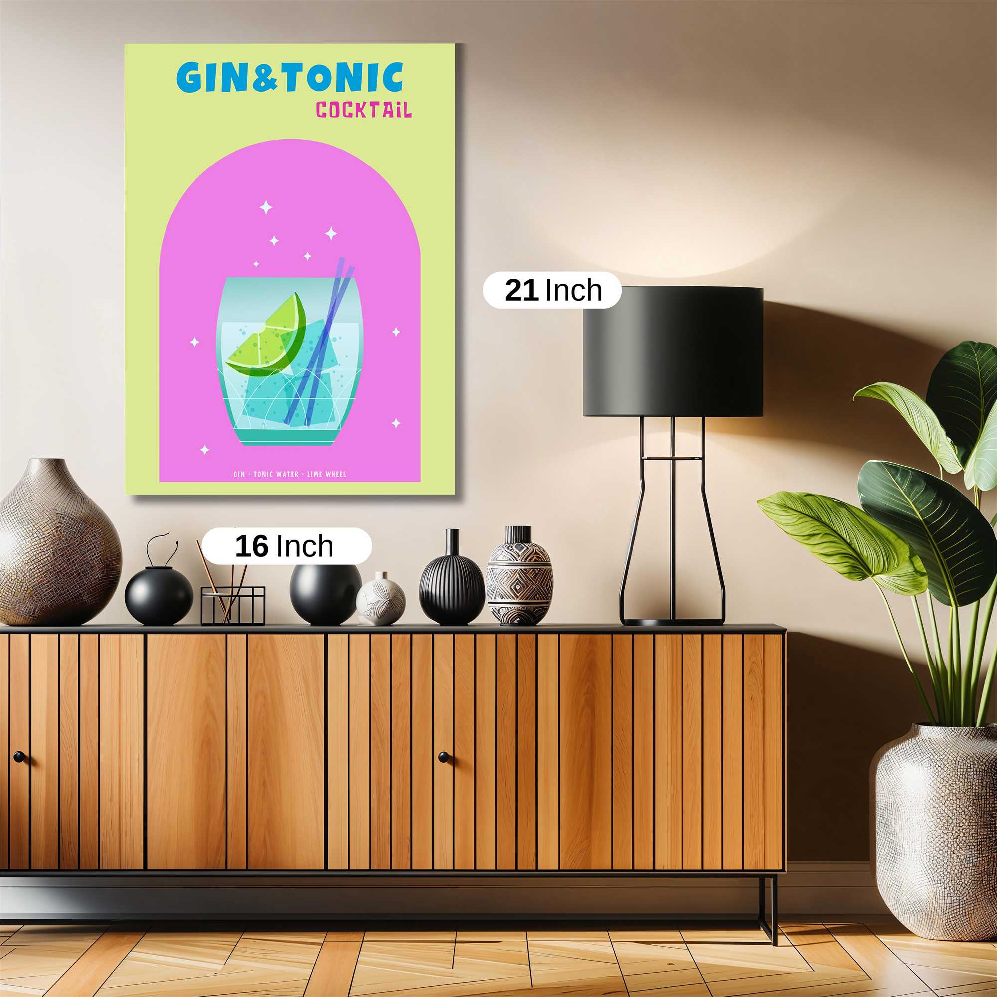 Gin Bliss Safe Wall Magnetic / M