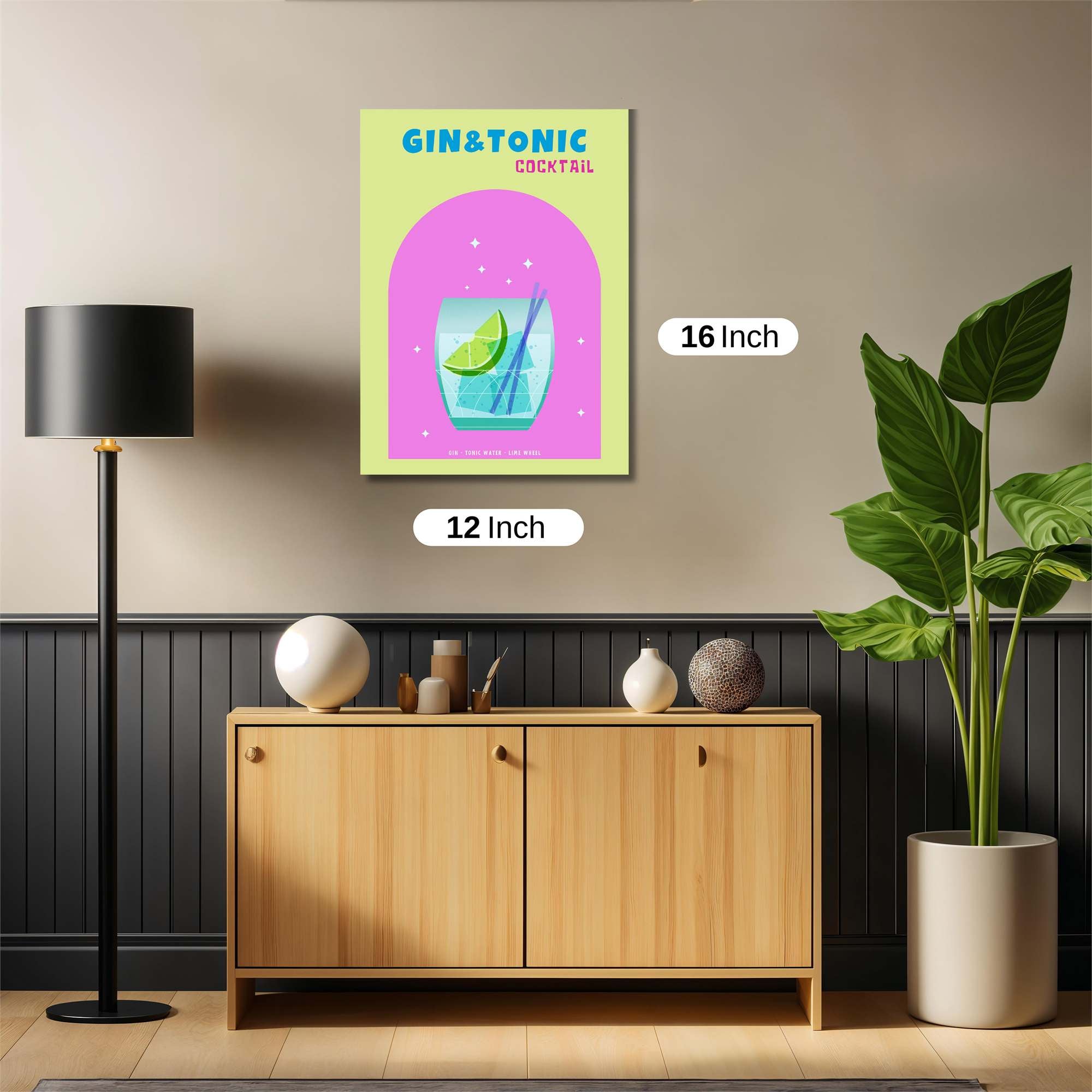 Gin Bliss Safe Wall Magnetic / M