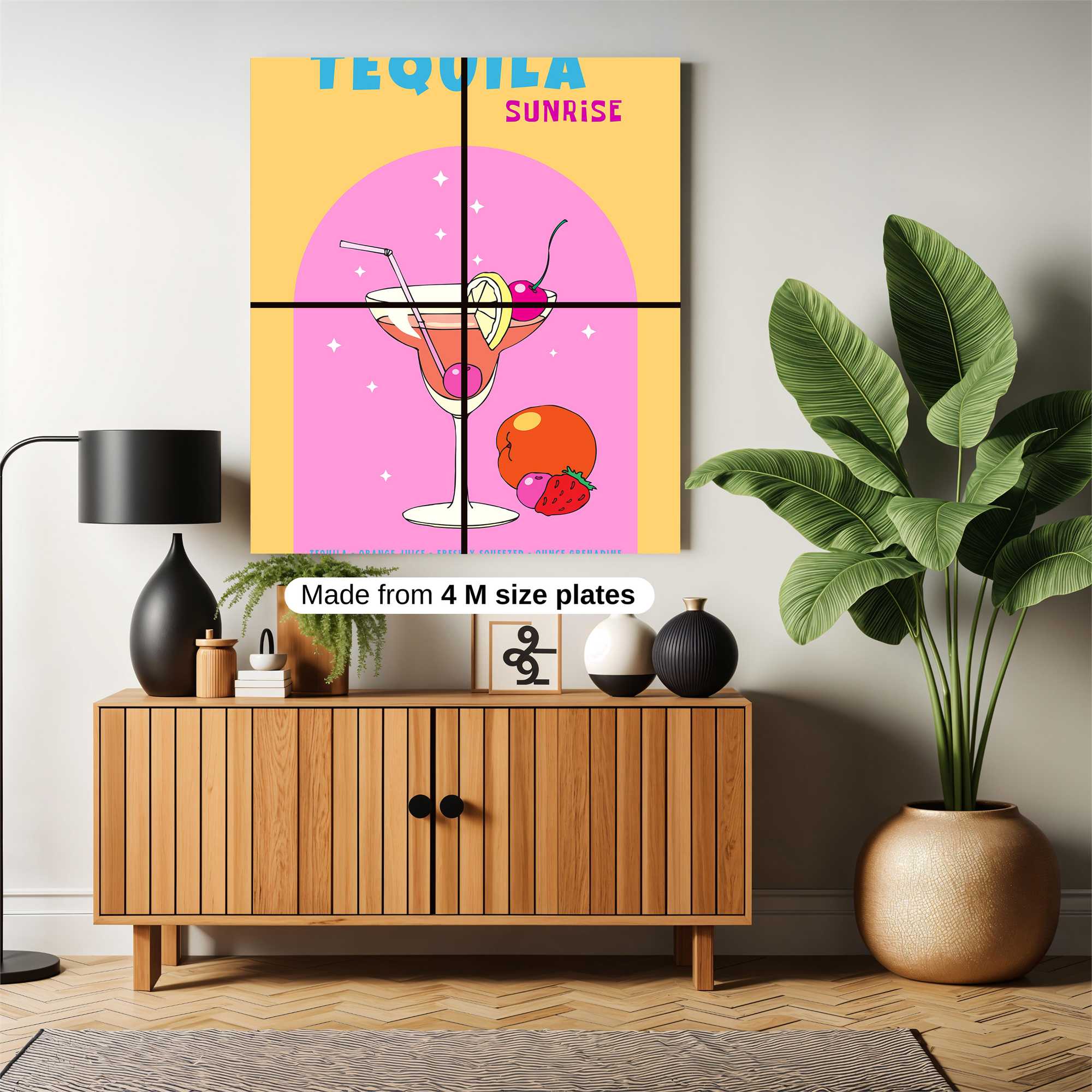 Tequila Bliss Safe Wall Magnetic / M