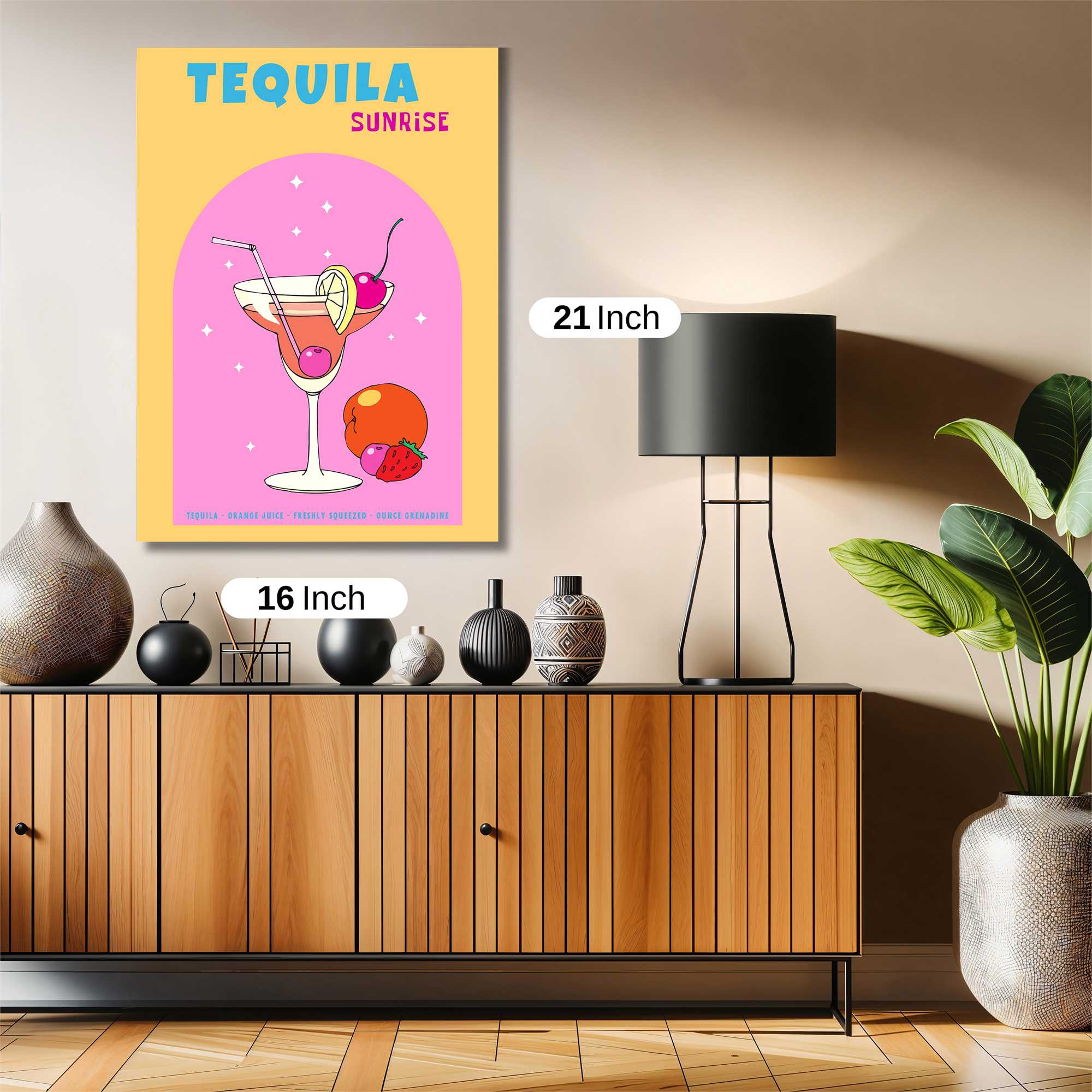 Tequila Bliss Safe Wall Magnetic / M