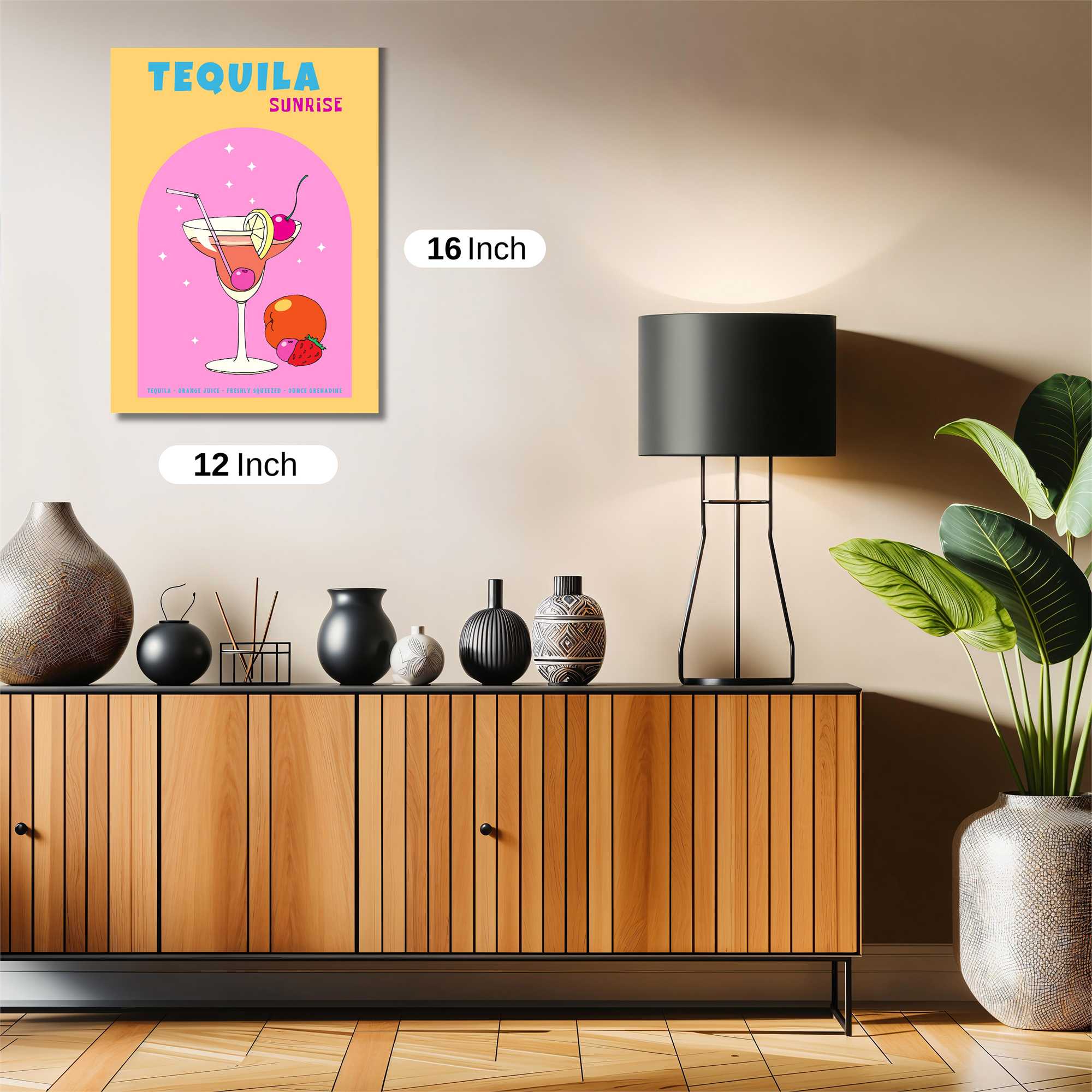 Tequila Bliss Safe Wall Magnetic / M