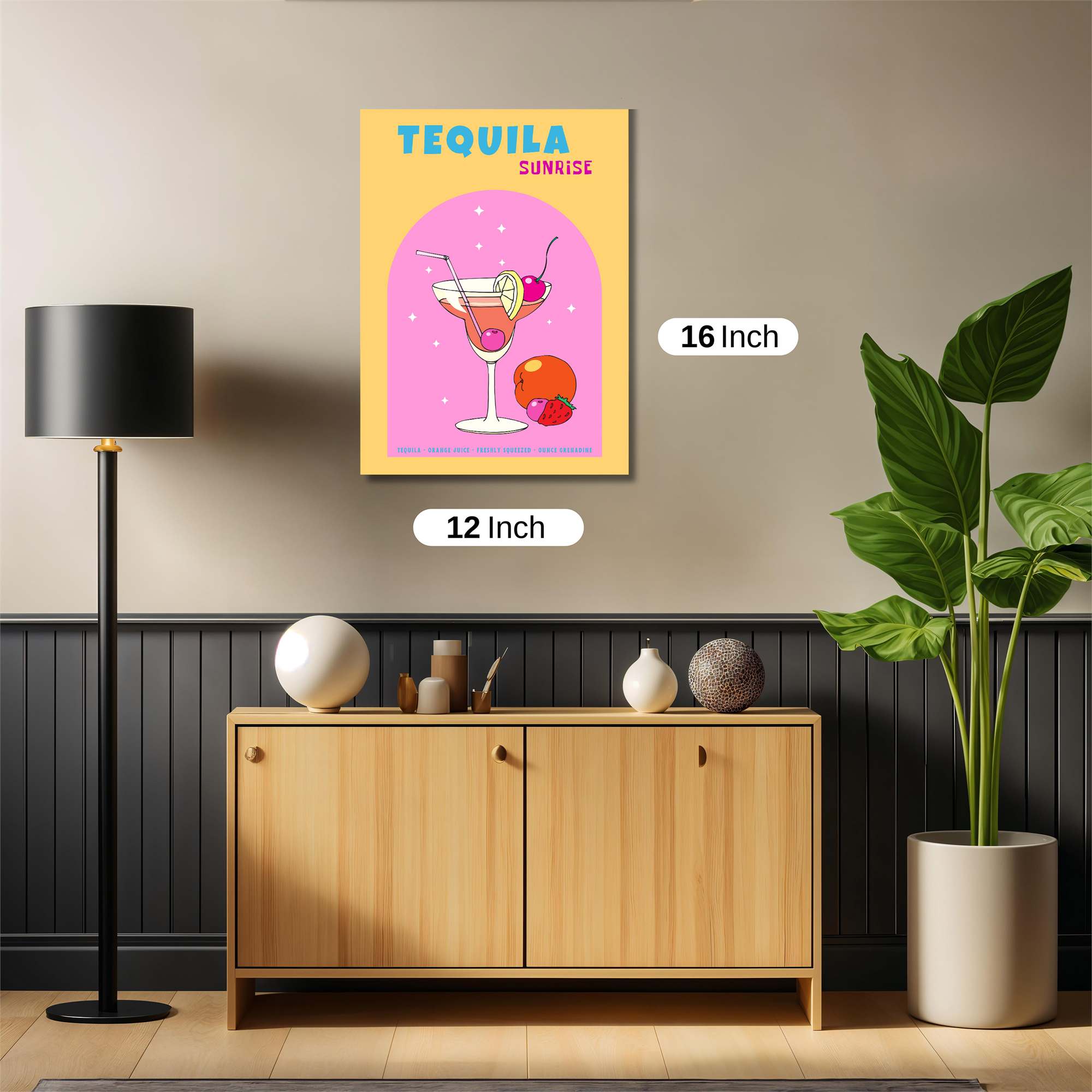 Tequila Bliss Safe Wall Magnetic / M
