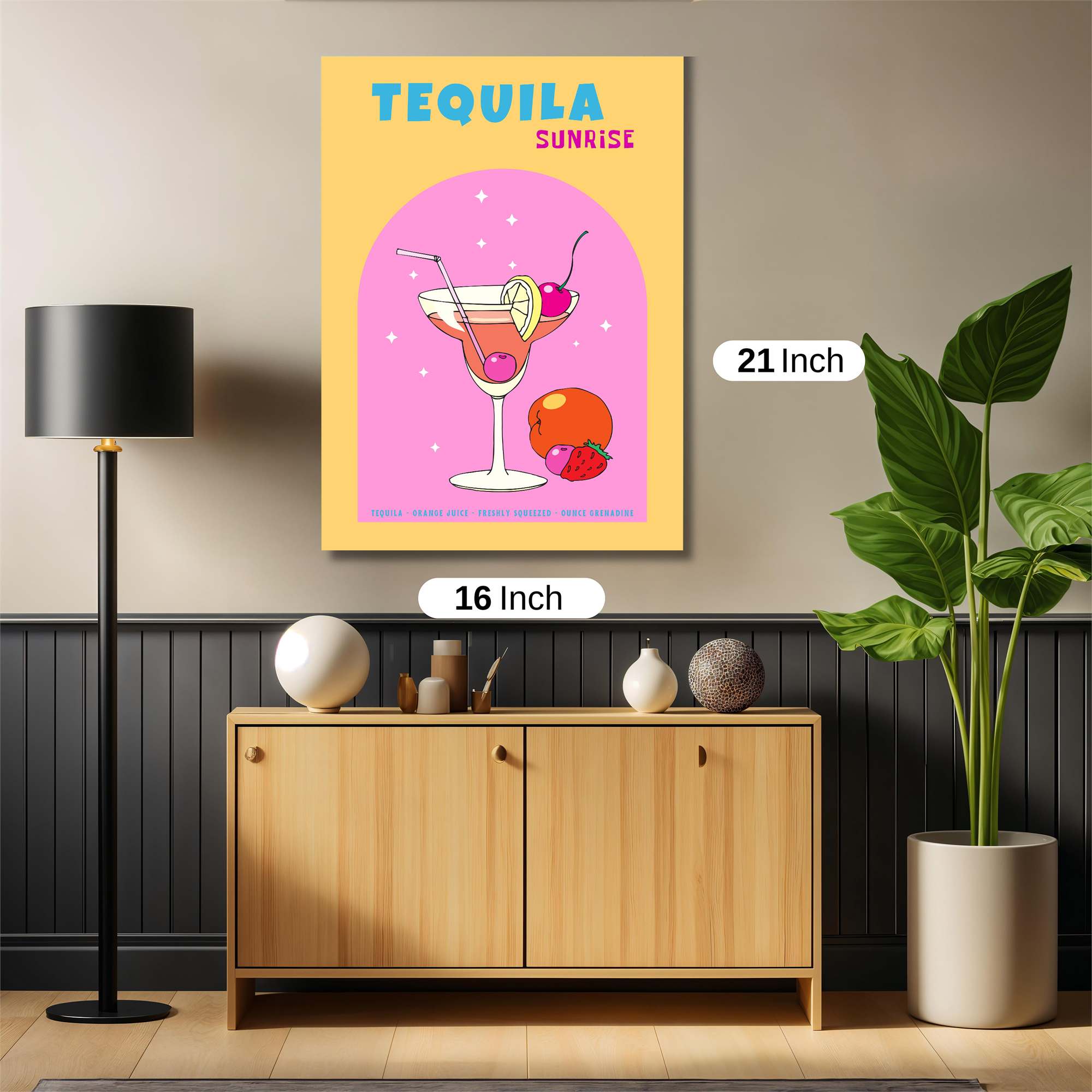 Tequila Bliss Safe Wall Magnetic / M