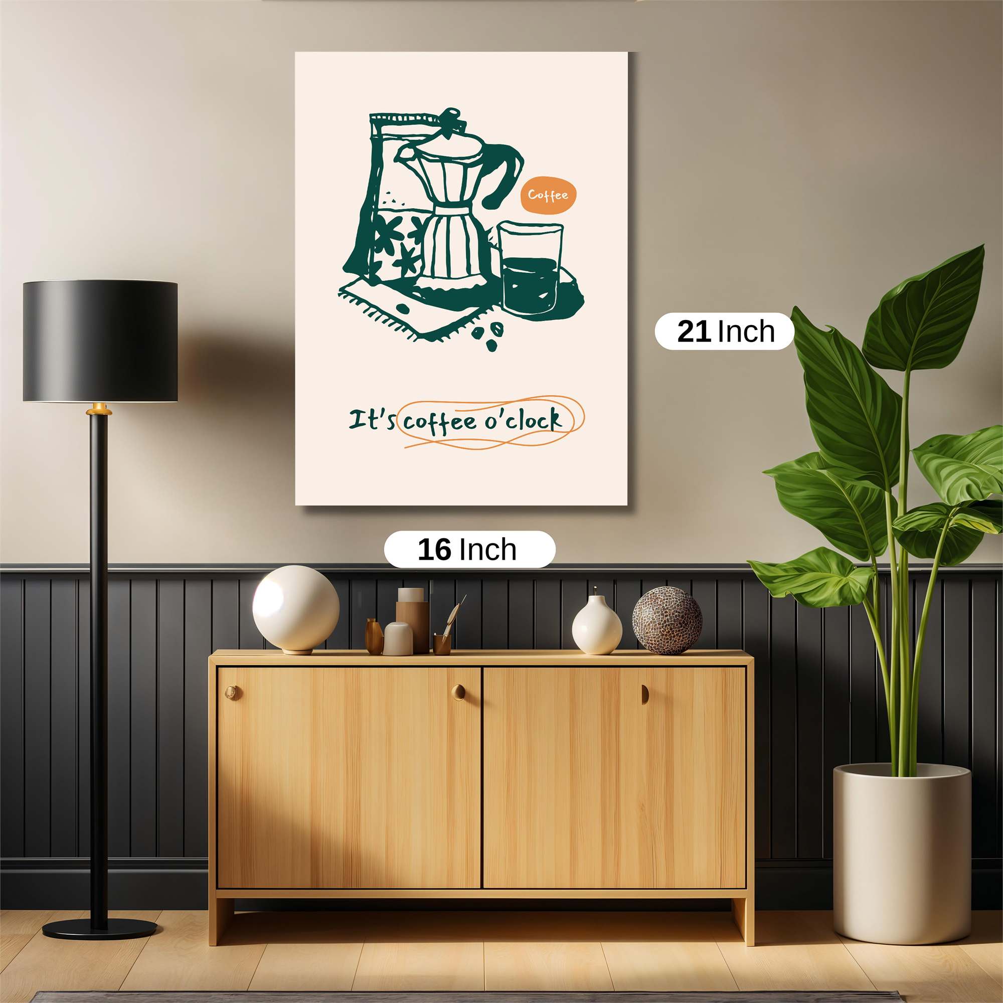 Coffee Bliss Safe Wall Magnetic / M