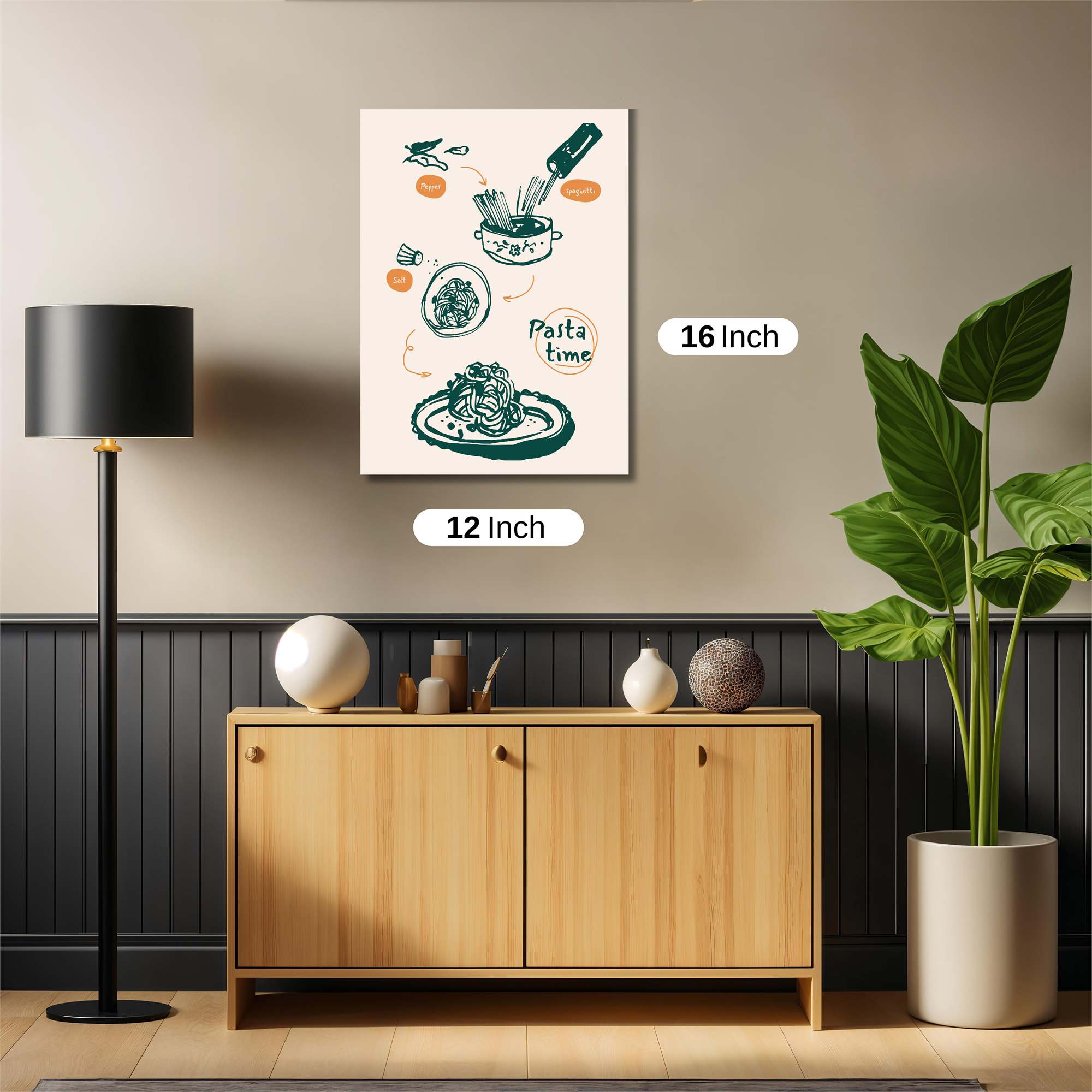 Pasta Bliss Safe Wall Magnetic / M